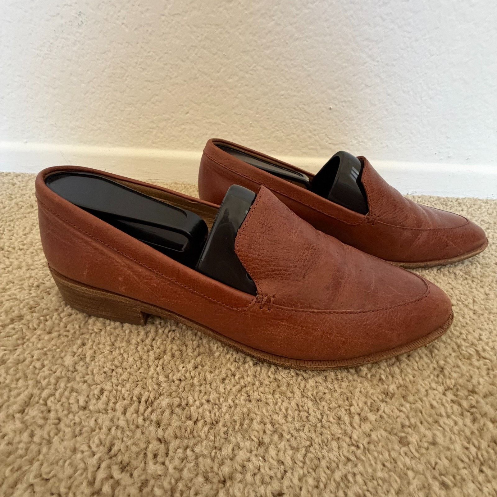 Madewell Madewell Frances Loafer English Saddle Leather Brown Sz 9 Size US 9 / IT 39 - 4 Thumbnail