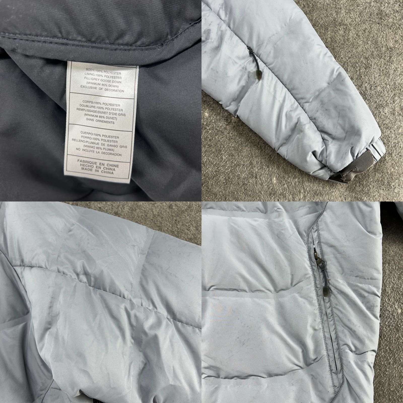 Nike VINTAGE Nike ACG Jacket Men L Grey Goose Down Ski Snowboarding Layer 3 Parka Y2K Size US L / EU 52-54 / 3 - 8 Thumbnail