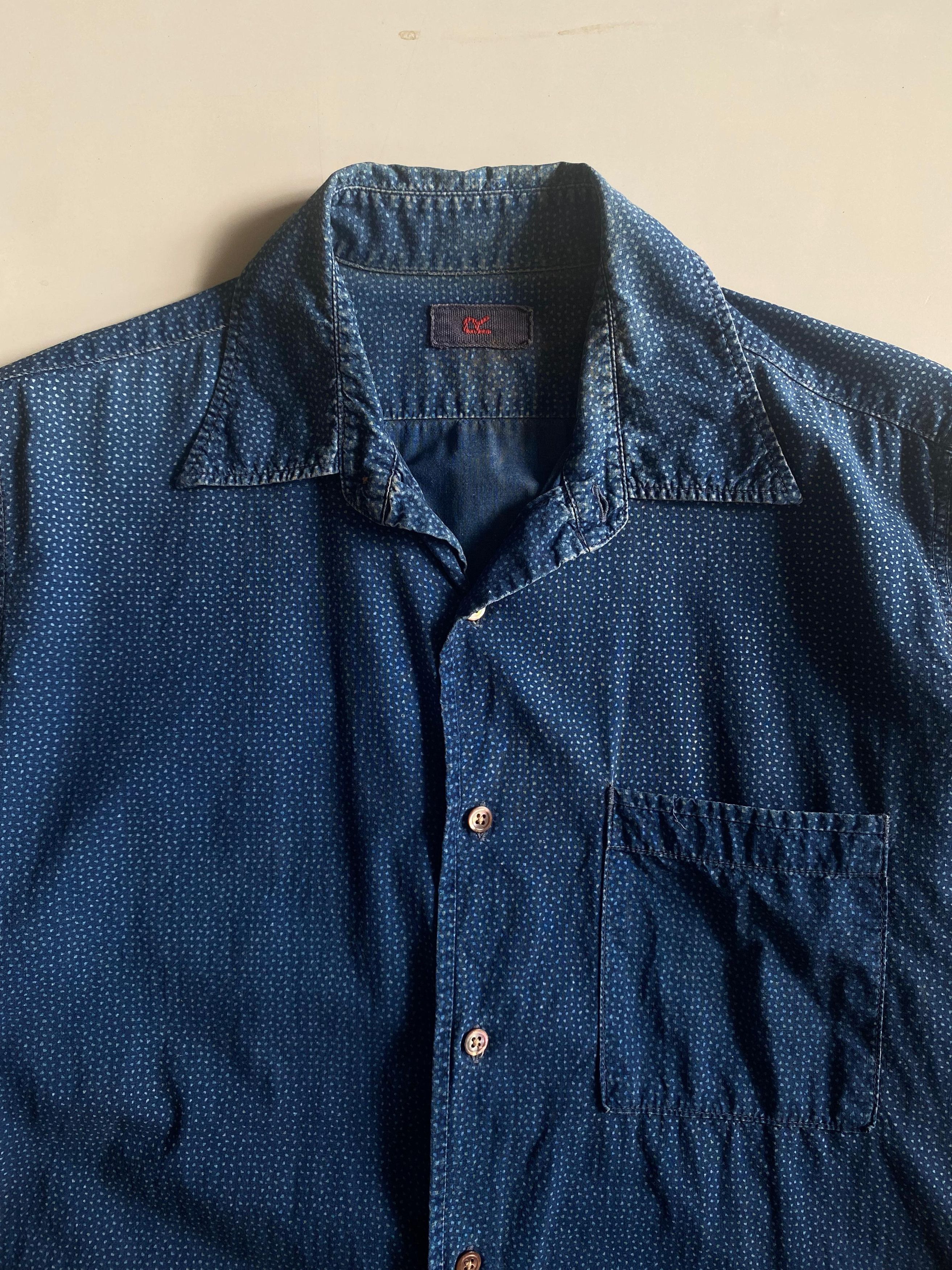 45rpm 45rpm blue indigo vintage shirt Size US M / EU 48-50 / 2 - 2 Thumbnail