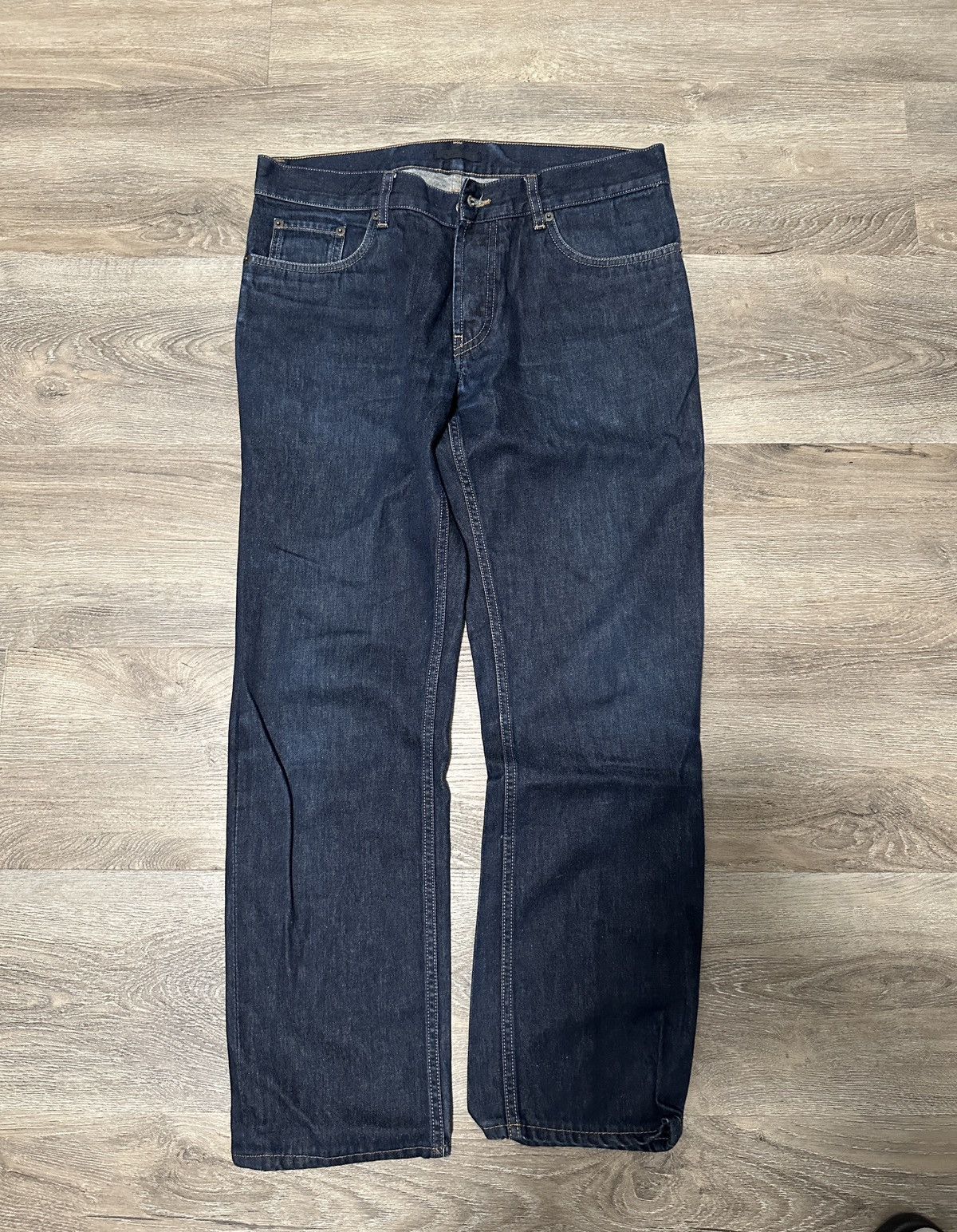 Prada indigo wash denim