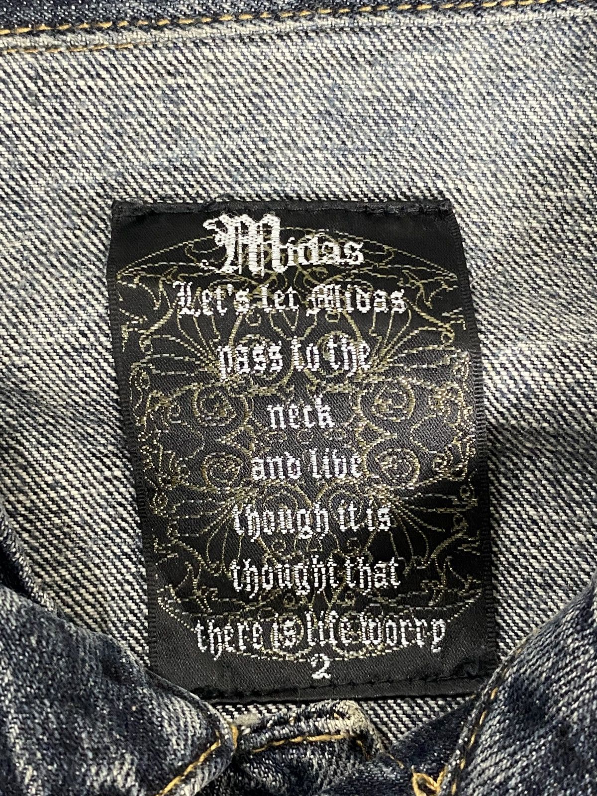 Le Grande Bleu (L.G.B.) punkgoth midas distressed jackets avant garde ifsx kmrii Size US M / EU 48-50 / 2 - 10 Thumbnail