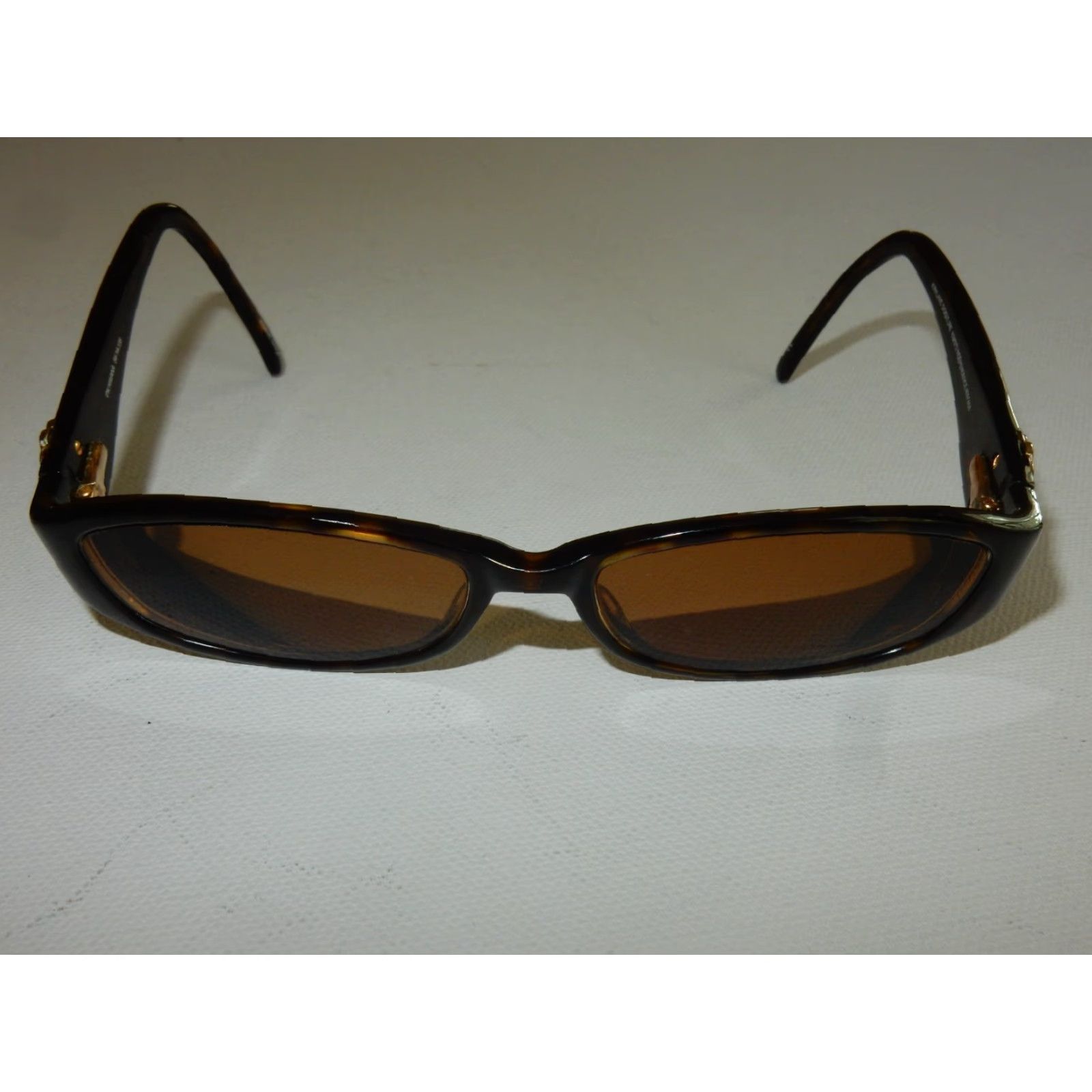 Vintage Kirkland Signature Sunglasses Women 54[]16 135 Brown Rx Eyewear Size ONE SIZE - 2 Thumbnail
