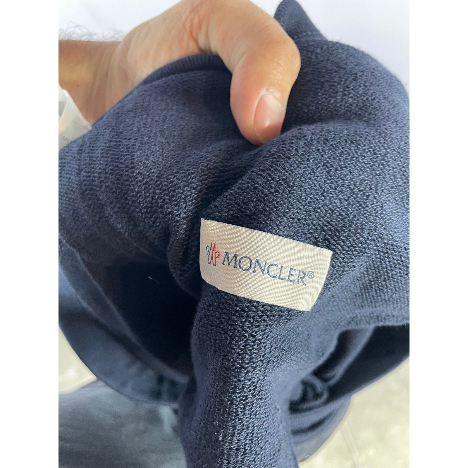 Moncler Moncler Navy Sweats Used 3XL Size US 38 / EU 54 - 5 Thumbnail