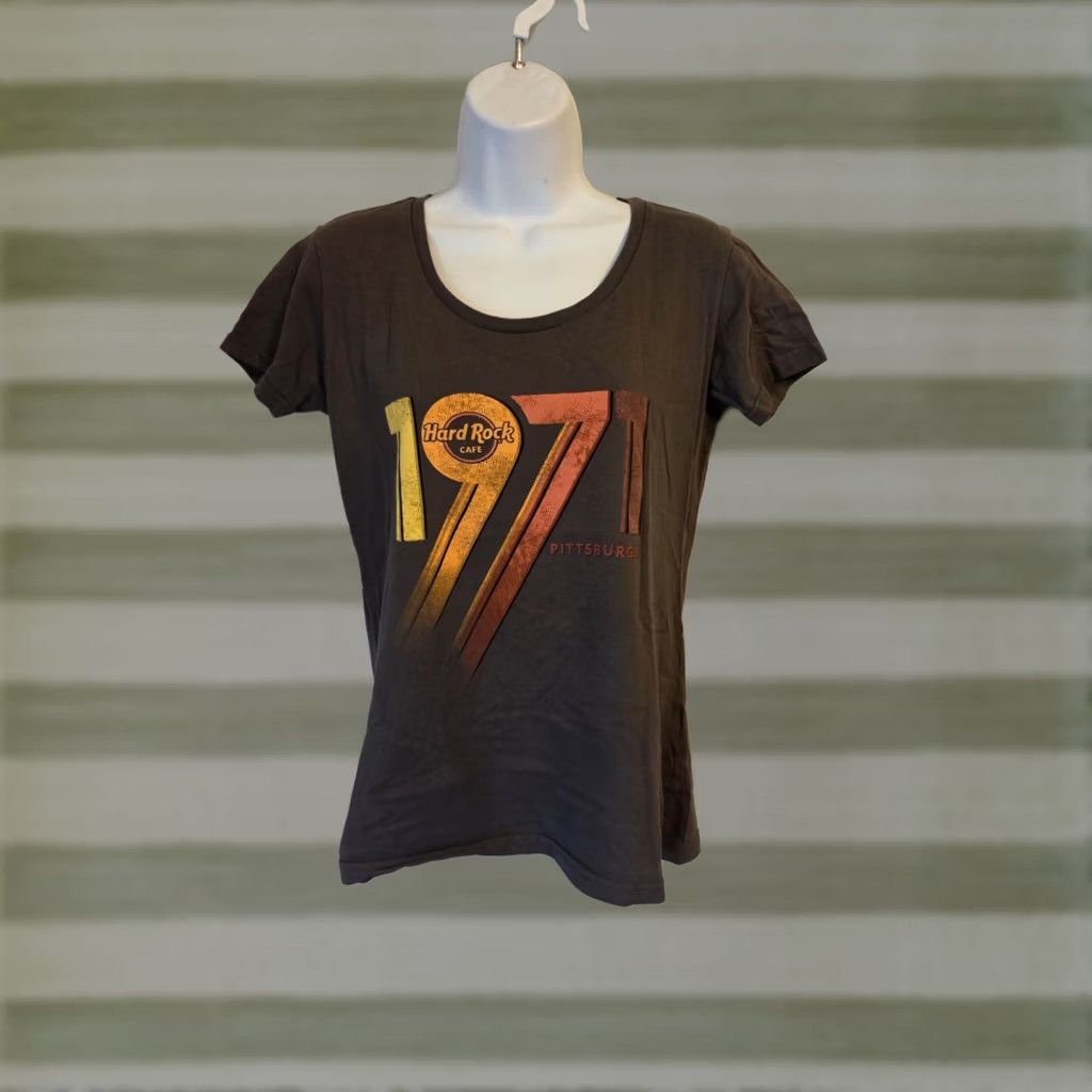 Hard Rock Cafe Hard Rock Cafe Pittsburgh Shirt Medium Women’s Juniors Heritage 1971 T Size M / US 6-8 / IT 42-44 - 1 Thumbnail
