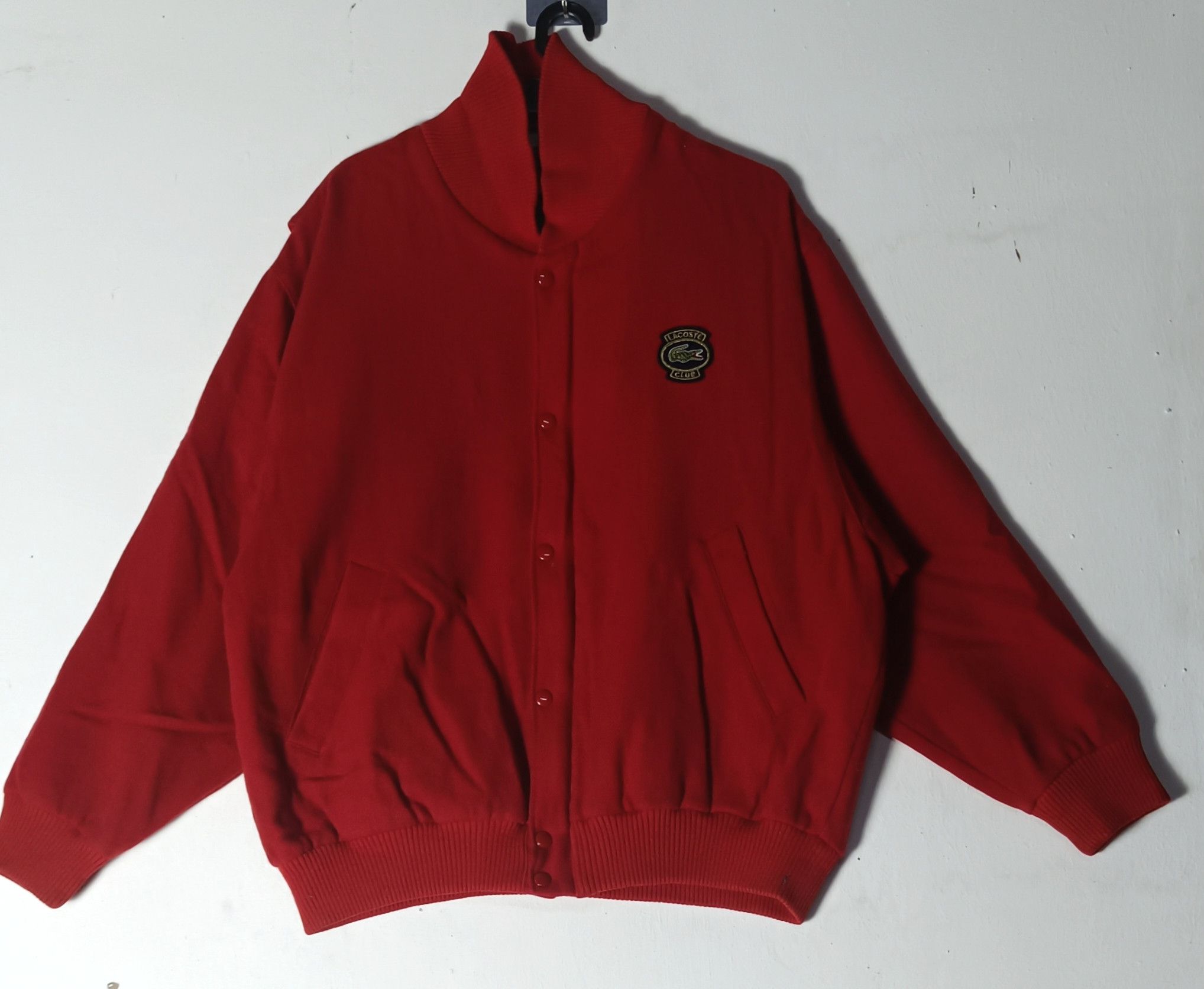 Lacoste RARE🔥 Chemise Lacoste Club Bomber Wool Jacket Size US L / EU 52-54 / 3 - 1 Thumbnail