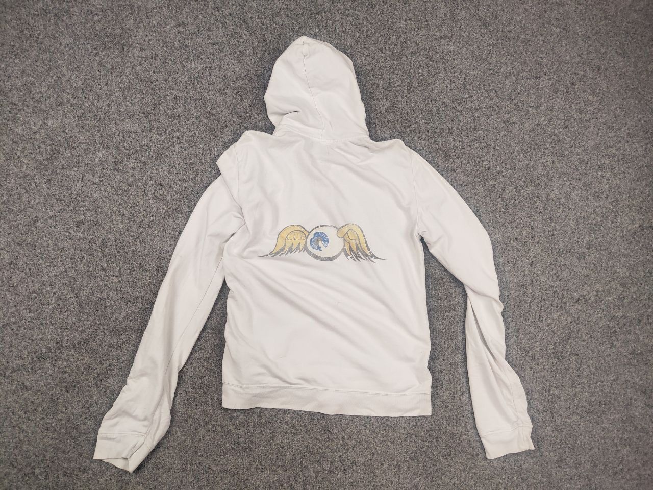 Von Dutch Vintage Von Dutch Big logo white Long sleeve Zip hoodie Size US M / EU 48-50 / 2 - 12 Thumbnail