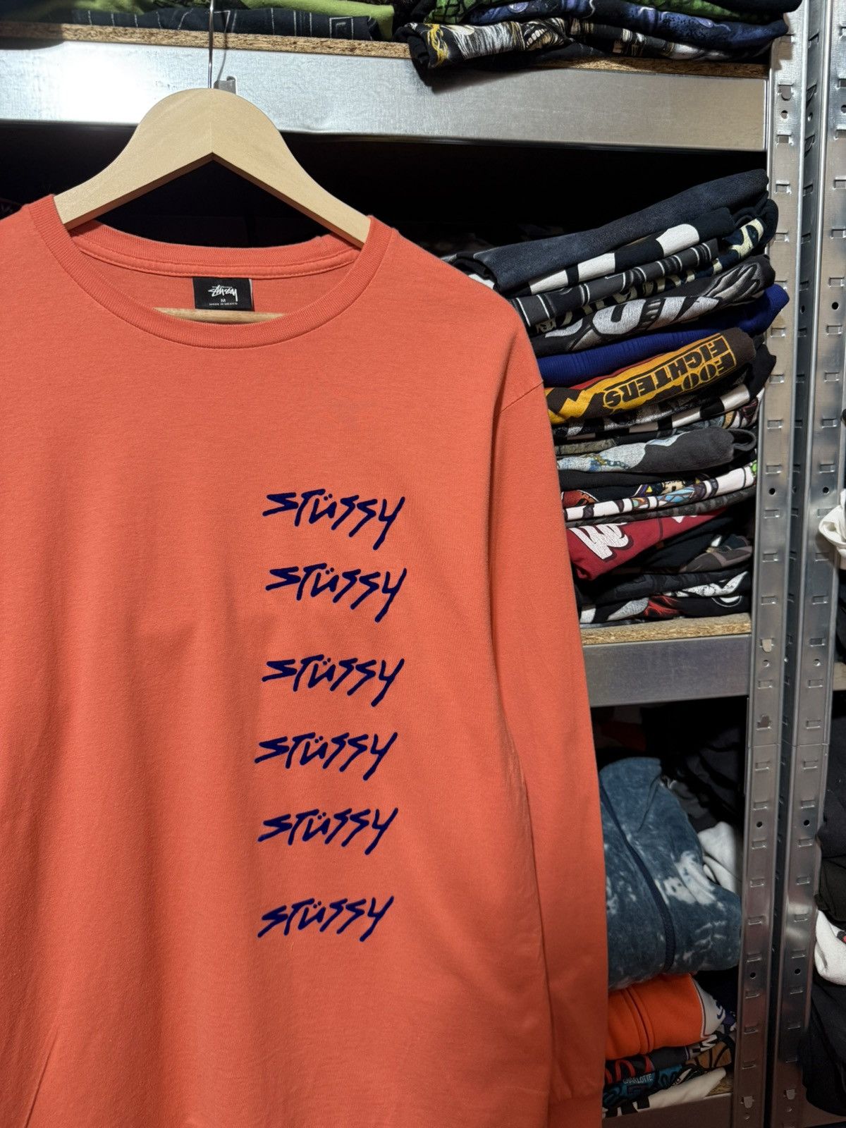 Stussy Vintage Stussy Multilogo Long Sleeve T-Shirt Y2K Hype Size US M / EU 48-50 / 2 - 3 Thumbnail