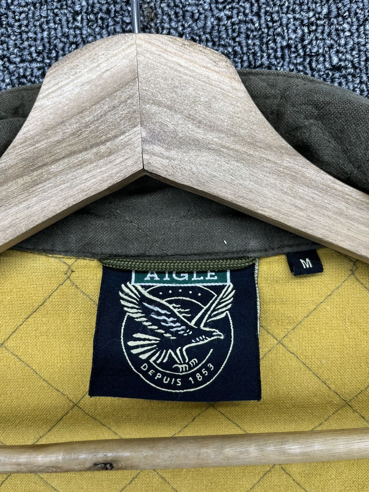 Aigle Vintage Aigle Military Chore Jacket Size M / US 6-8 / IT 42-44 - 7 Thumbnail