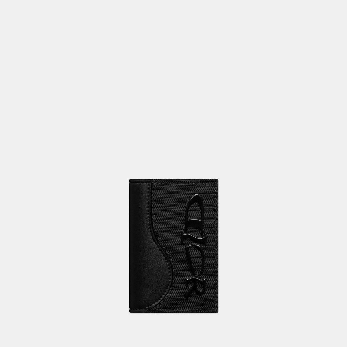 Dior o1bcso1str0126 Size:OS/Vertical Bifold Card Holder in Black Size ONE SIZE - 1 Thumbnail