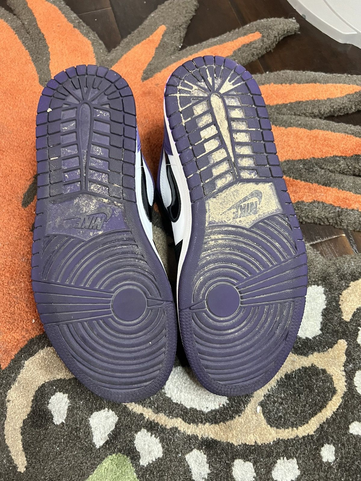 Jordan Brand × Nike Jordan 1 Low Court Purple Size US 8 / EU 41 - 6 Thumbnail