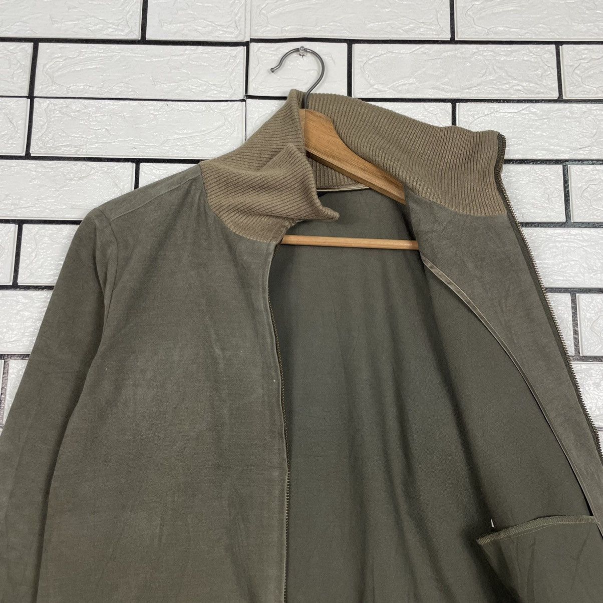 Japanese Brand Mizuiro Ind Bomber Jacket Size S / US 4 / IT 40 - 10 Thumbnail