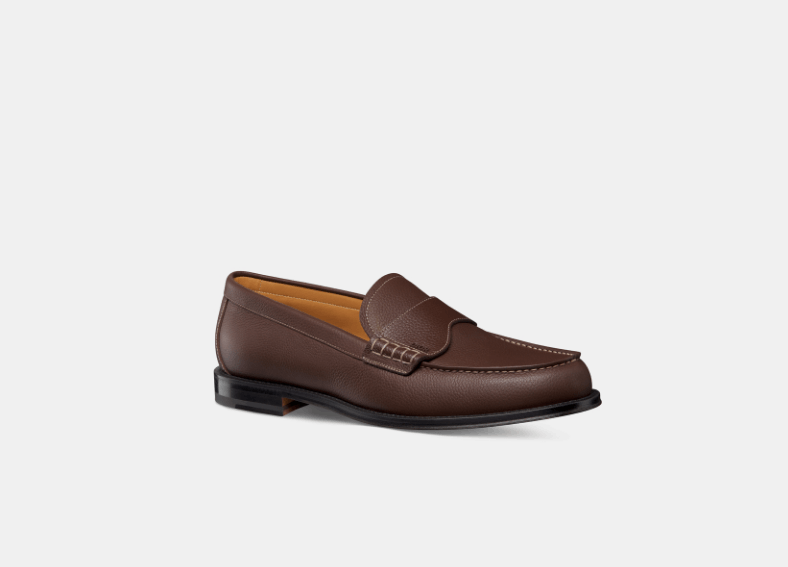 Dior o1w1db10426 3LO146 Granville Loafers in Brown Size US 7 / EU 40 - 2 Thumbnail