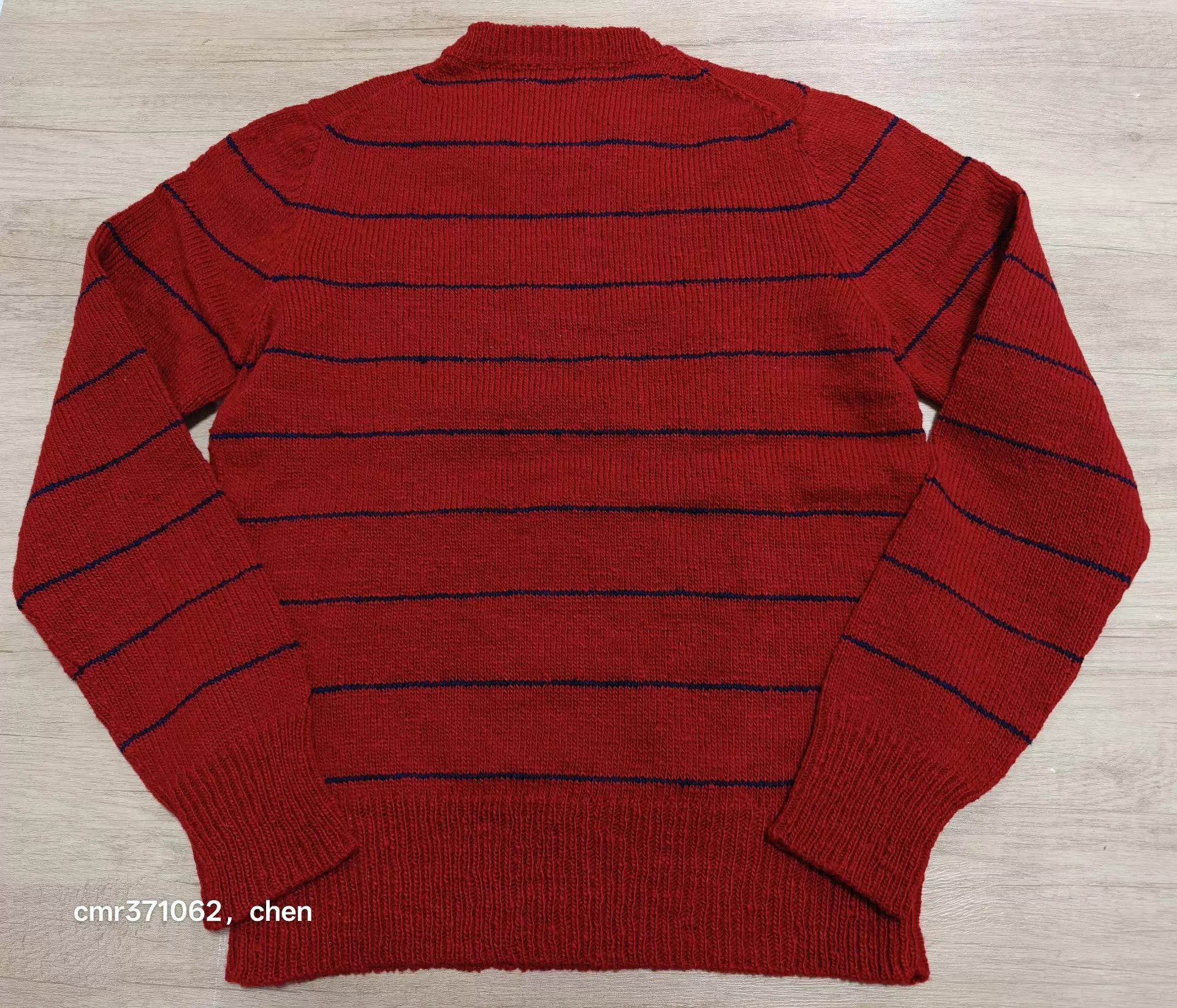 Visvim VISVIM 16 ICT CREW NECK SWEATER Cochineal 1 NWT Handknit Size US S / EU 44-46 / 1 - 6 Thumbnail