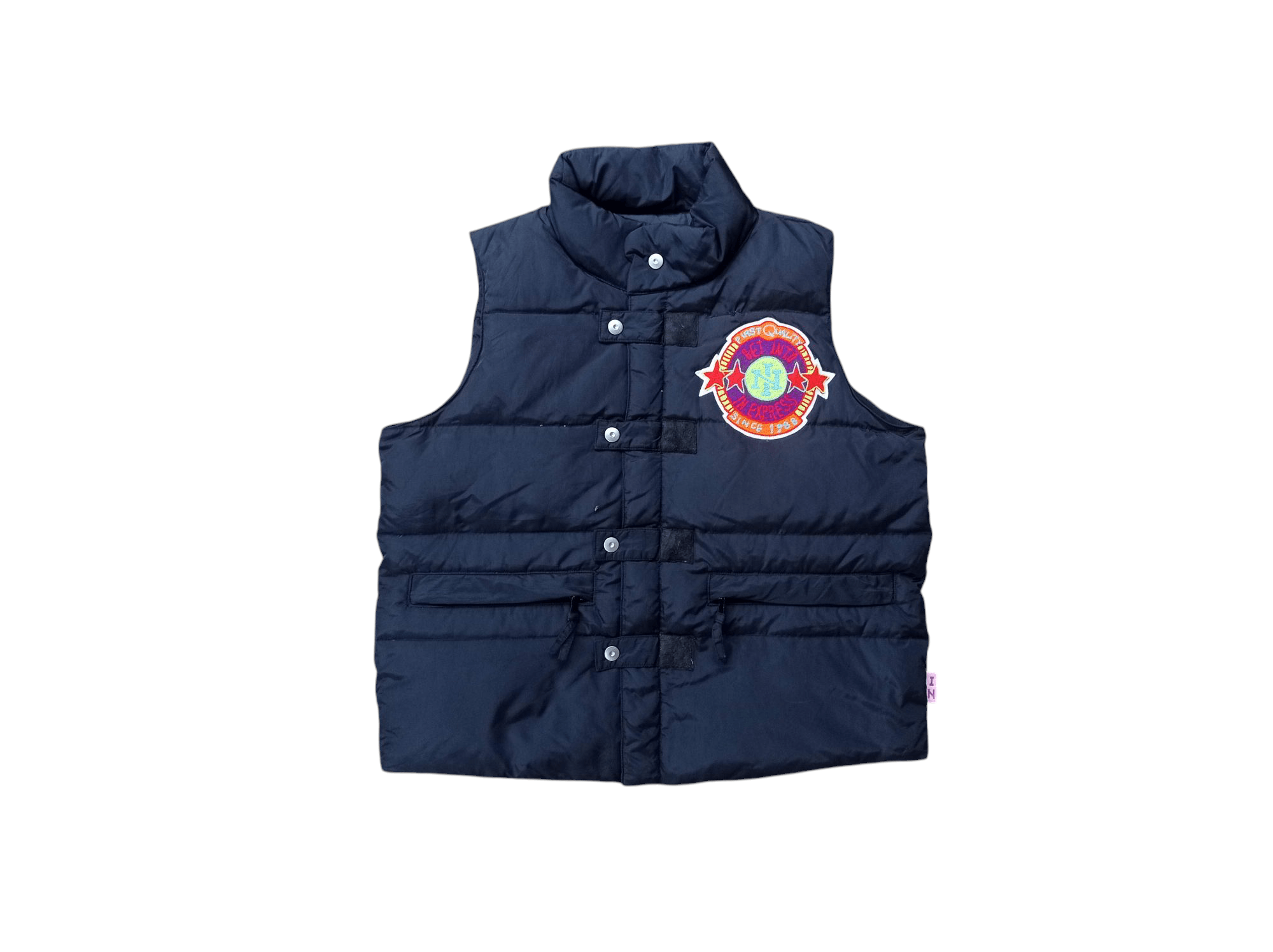 Designer × Japanese Brand I.N Express Nobuo Ikeda down vest jacket Size US L / EU 52-54 / 3 - 1 Thumbnail