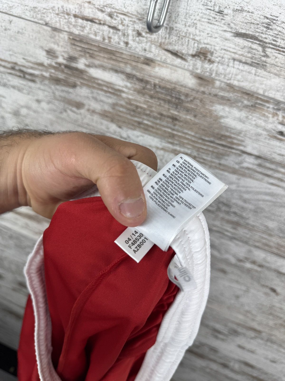 Adidas × Vintage Mens Vintage Adidas Bayern Munich FC soccer shorts training Size US 32 / EU 48 - 8 Thumbnail