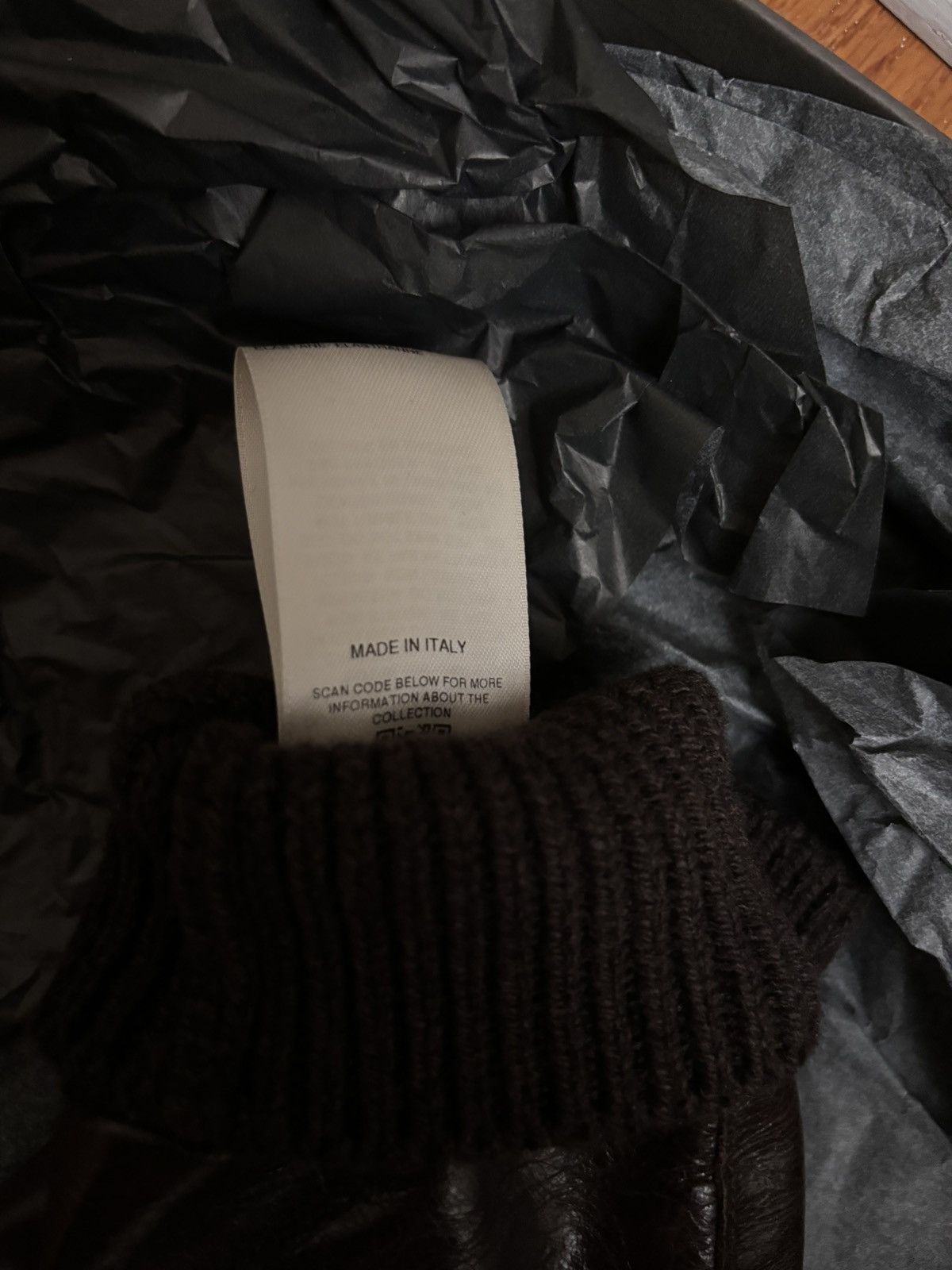 Rick Owens Rick Owens Ribcuff Gloves 9 Size ONE SIZE - 4 Thumbnail