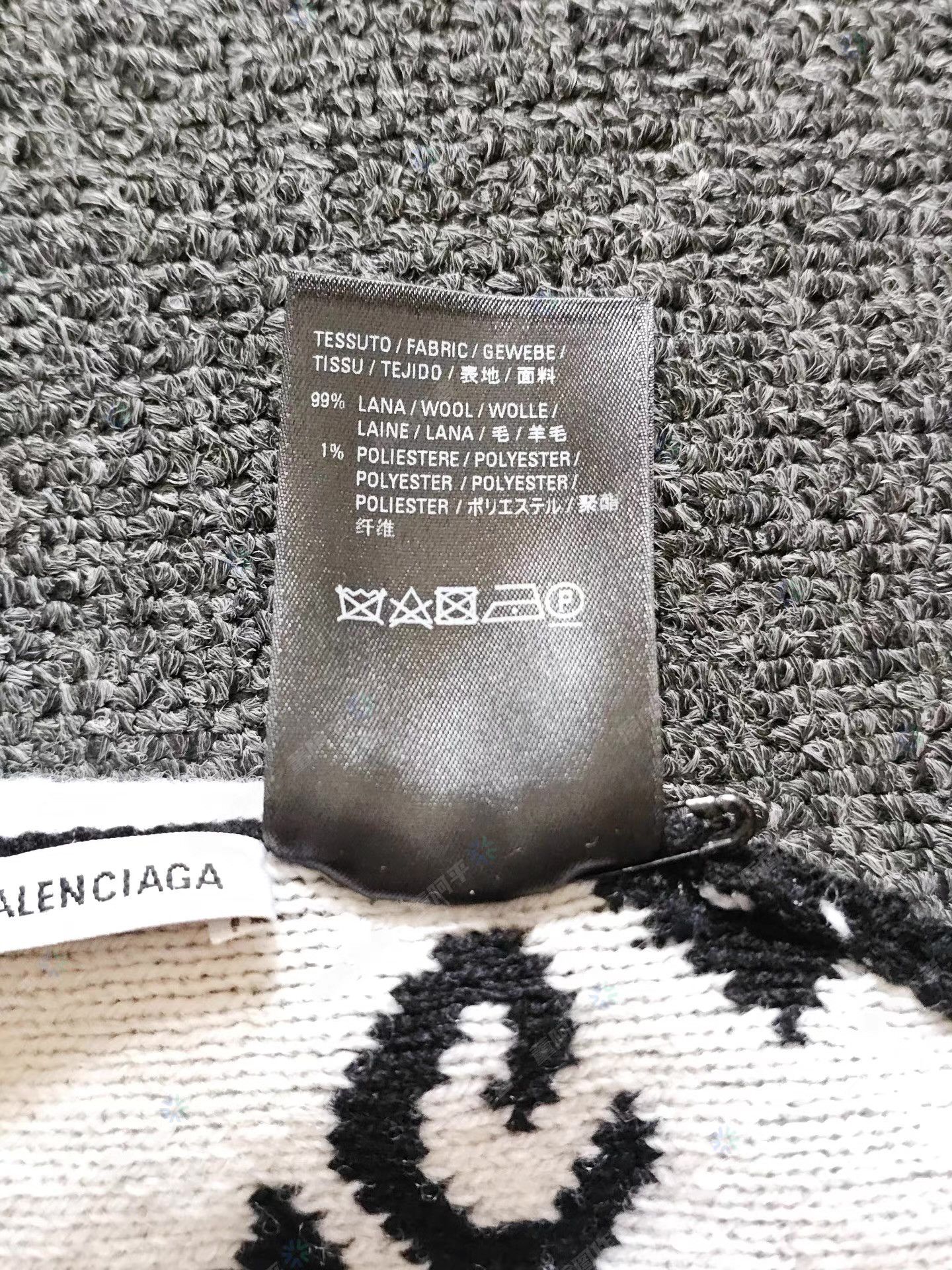 Balenciaga Balenciaga wool beanie, Q4 Size ONE SIZE - 6 Thumbnail