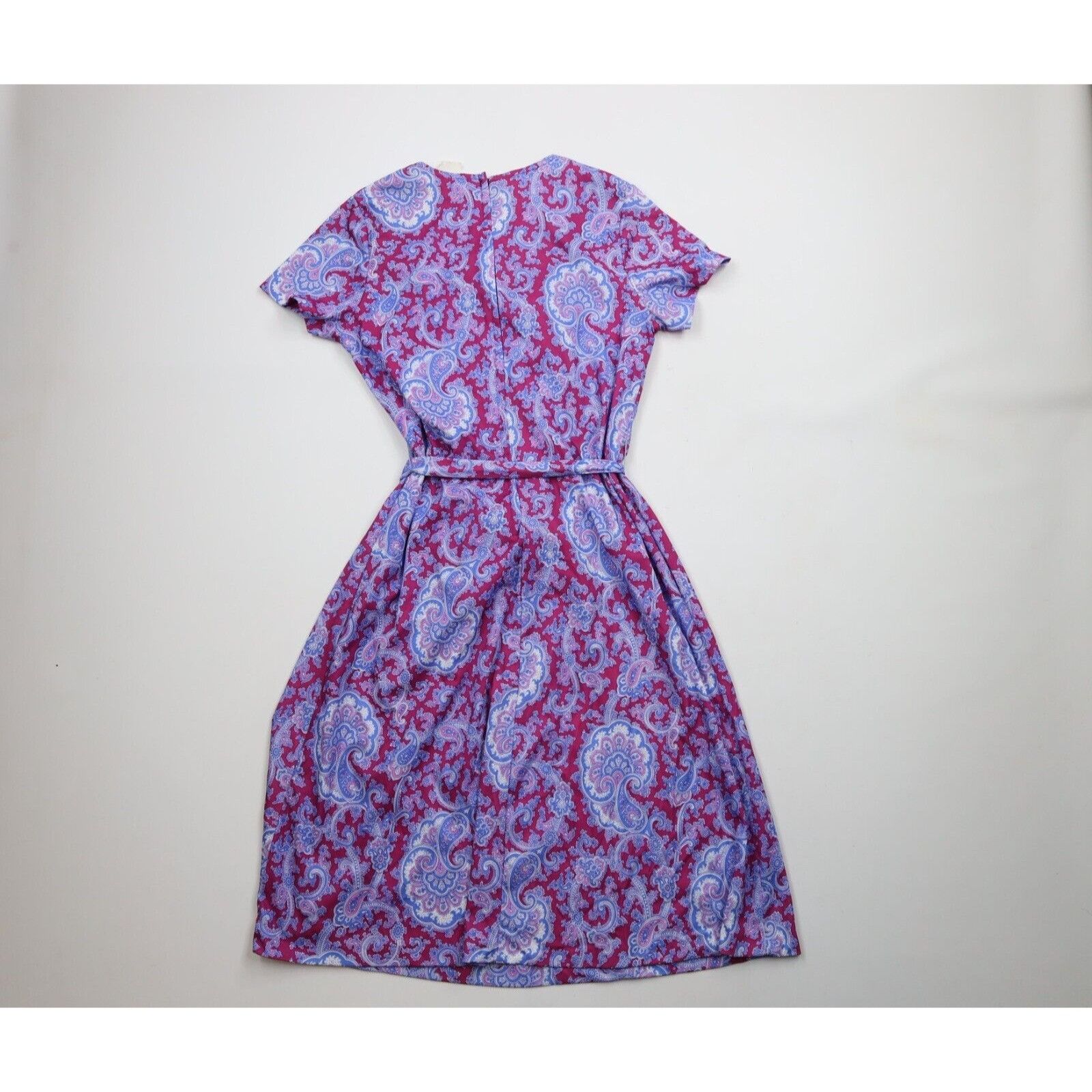 Vintage Vintage 70s Streetwear 2 Piece Knit Paisley Dress Size XXL / US 16-18 / IT 52-54 - 5 Thumbnail