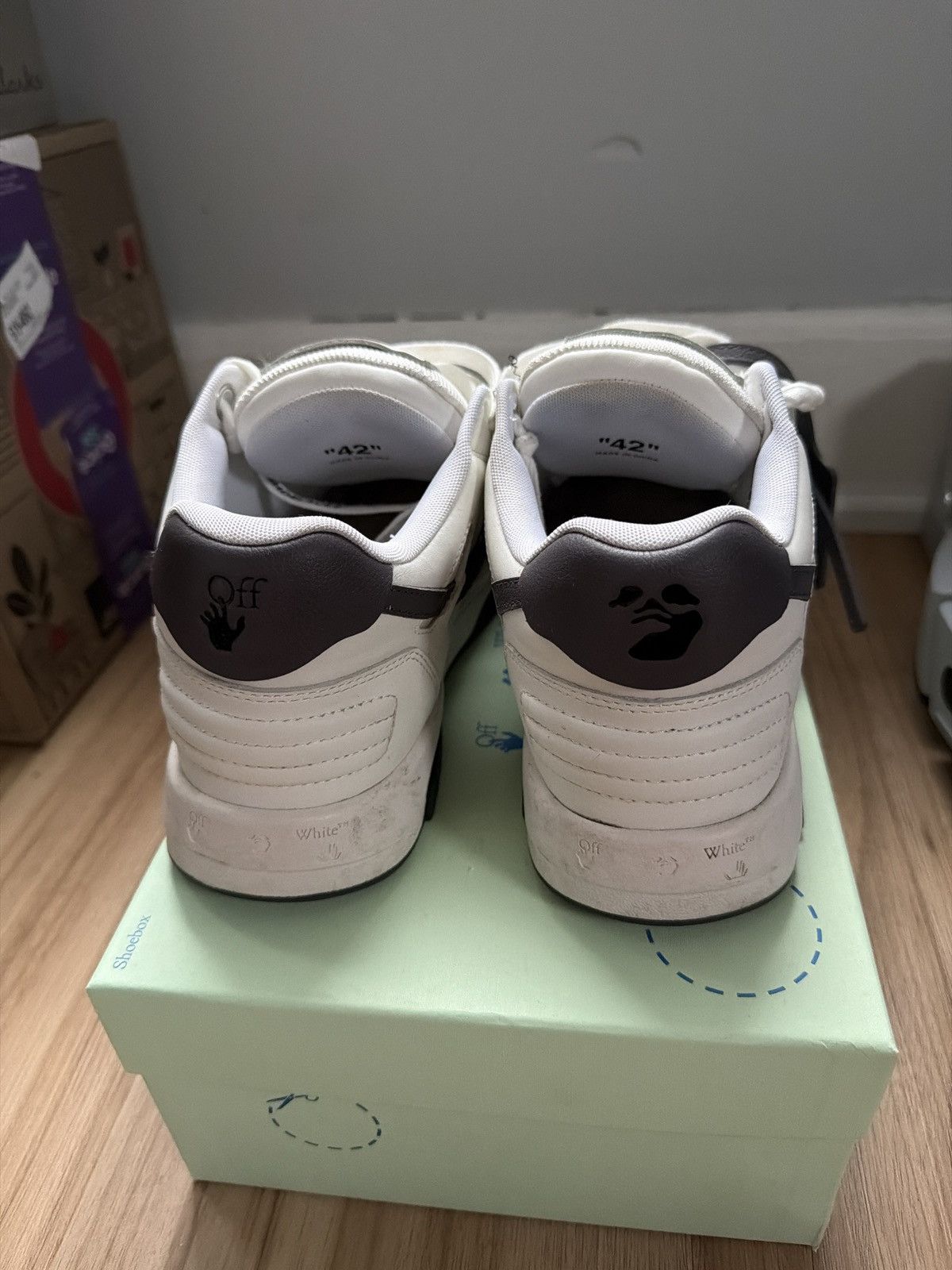 Off-White Off white white Size US 9 / EU 42 - 4 Thumbnail