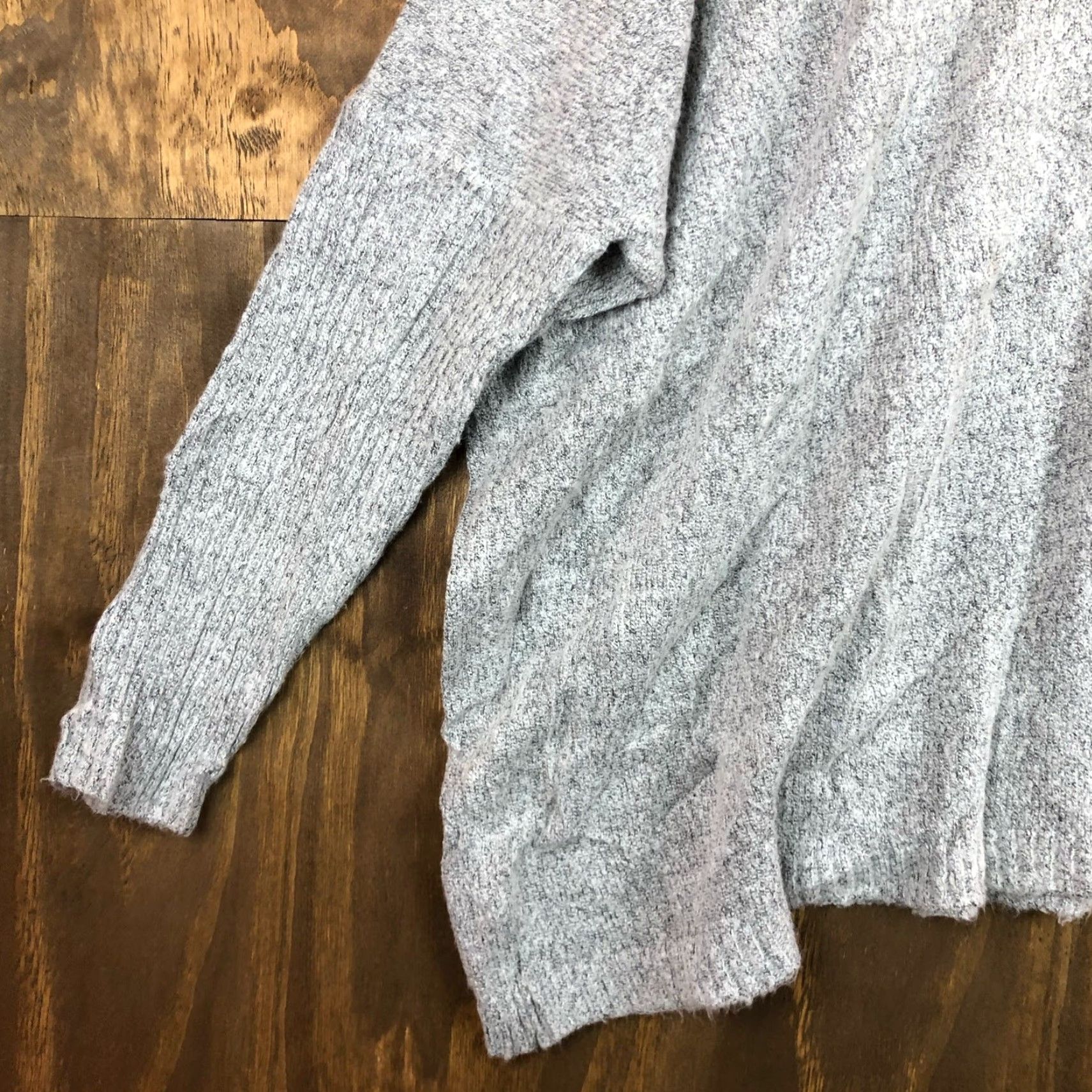 Vintage Dreamers By Debut Sweater Womens Tunic Gray Cowl Neck Oversized Long Sleeve M Knit Shirt/Casual Womens Size M / US 6-8 / IT 42-44 - 3 Thumbnail