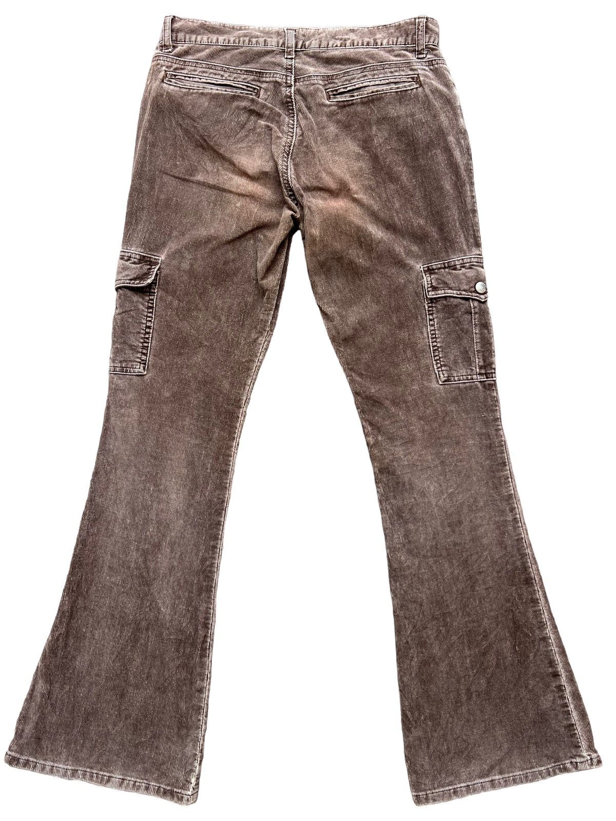 Japanese Brand Flare💥 Japan Corduroy Pants Bootcut Flare Pants 31x31 Size US 31 - 3 Thumbnail