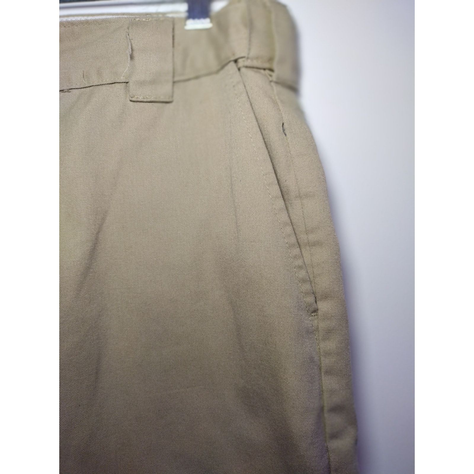 Dickies Dickies Mens Flex Chino Shorts Flat Front Relaxed Fit Khaki Size US 36 / EU 52 - 6 Thumbnail