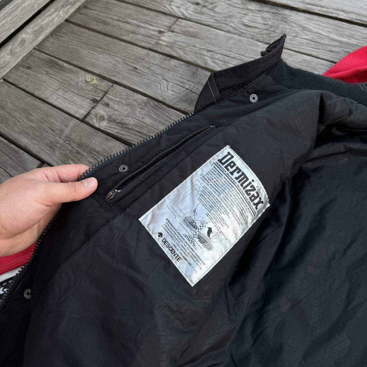 Descente × Vintage Vintage Descente FIX Ski Dermizax Heavy Duty Ski Jacket Size US L / EU 52-54 / 3 - 16 Thumbnail
