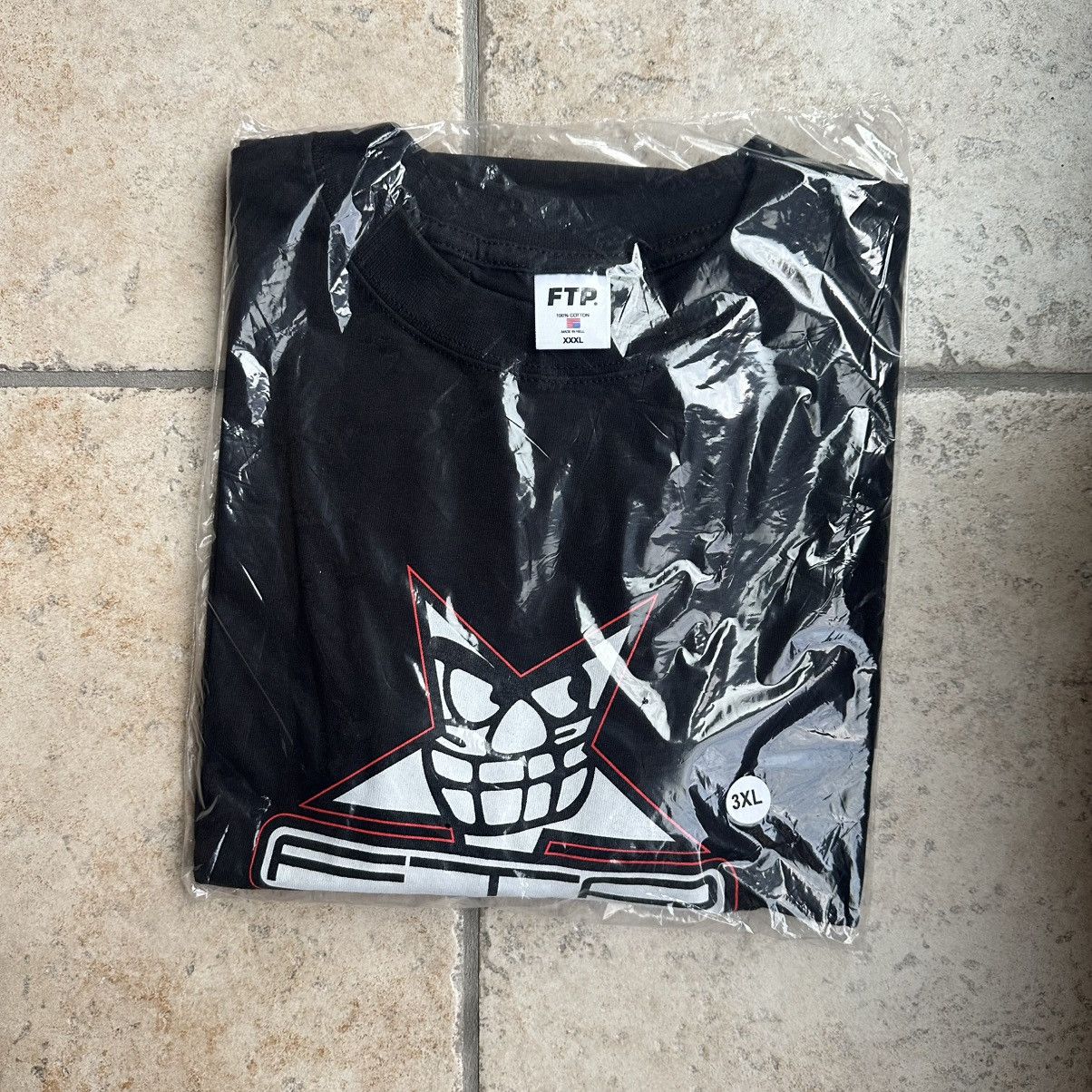 Fuck The Population SIZE 3XL FTP Boris Star Tee (Black) Size US XXL / EU 58 / 5 - 1 Thumbnail