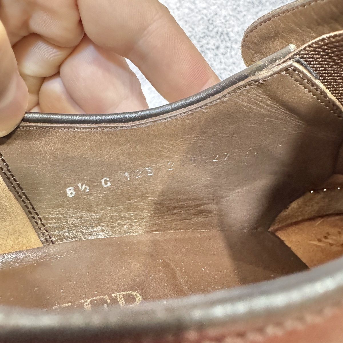 Barker Barker Vintage Loafers US9.5 UK8.5 EU42.5 27.5cm Size US 9.5 / EU 42-43 - 11 Thumbnail