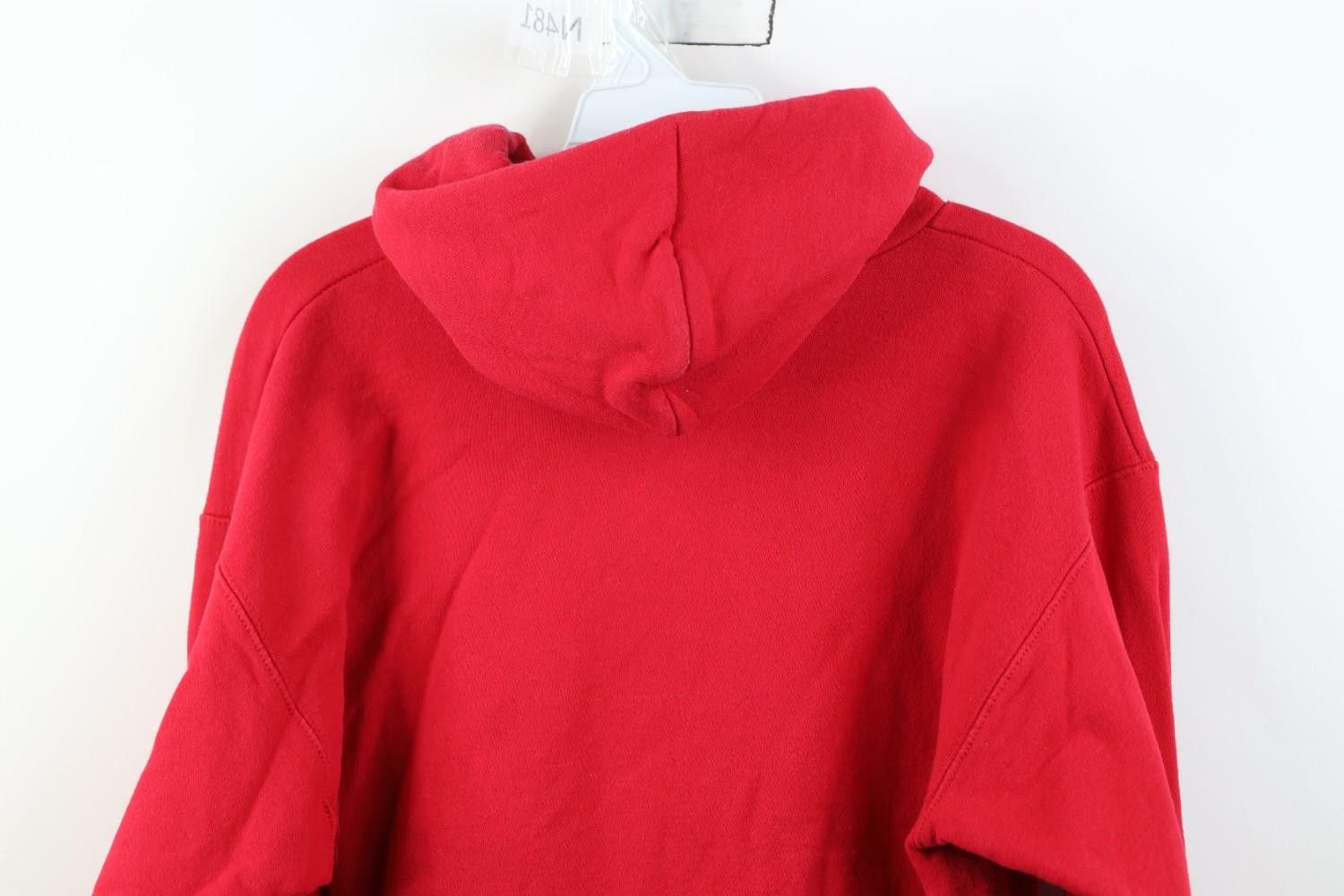 Thrasher Vintage Y2K Thrasher Skateboard Magazine Spell Hoodie Red Size US S / EU 44-46 / 1 - 11 Thumbnail