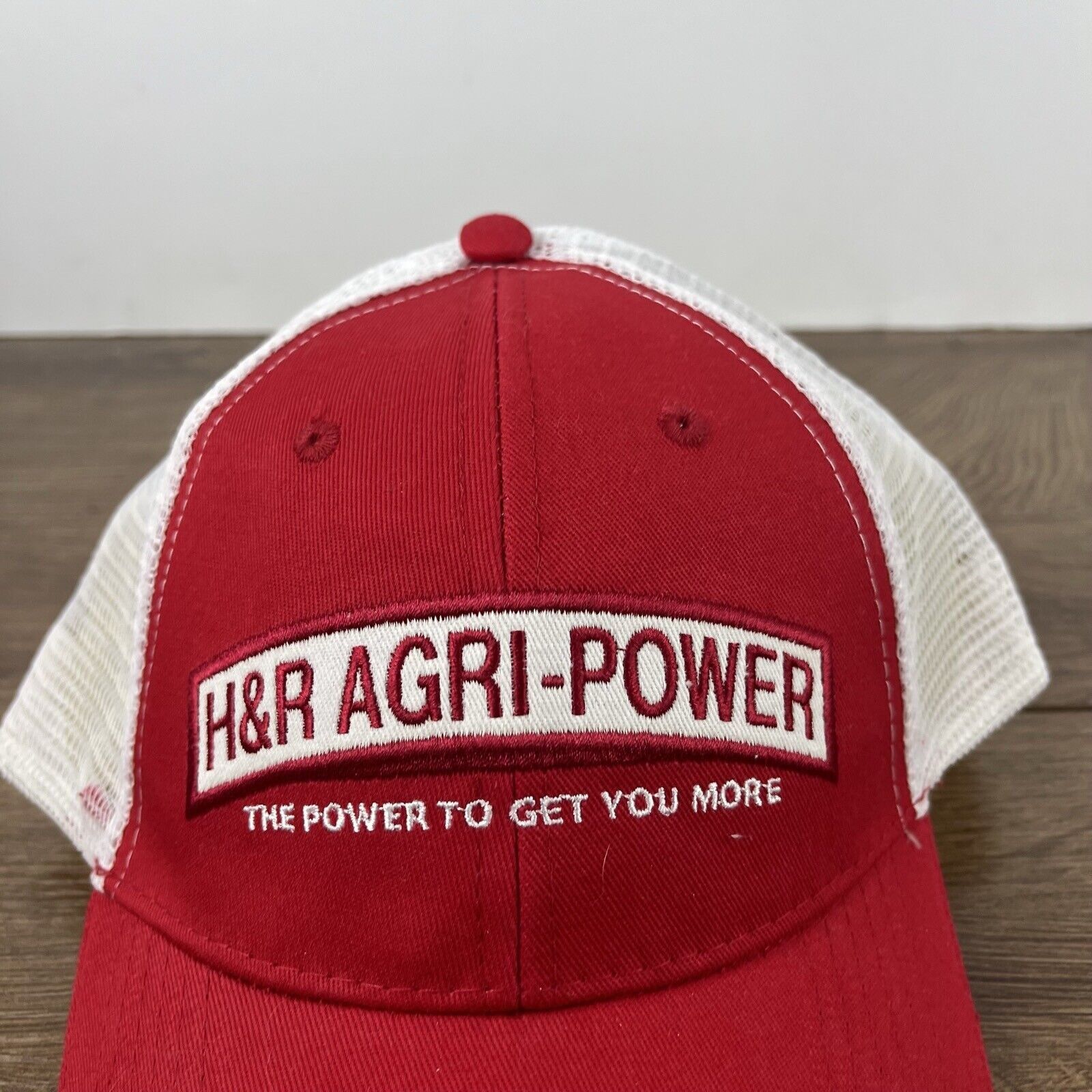 Other H&R Agri Power Hat HR Agri Power Red Hat Adjustable Hat Red Size ONE SIZE - 7 Thumbnail