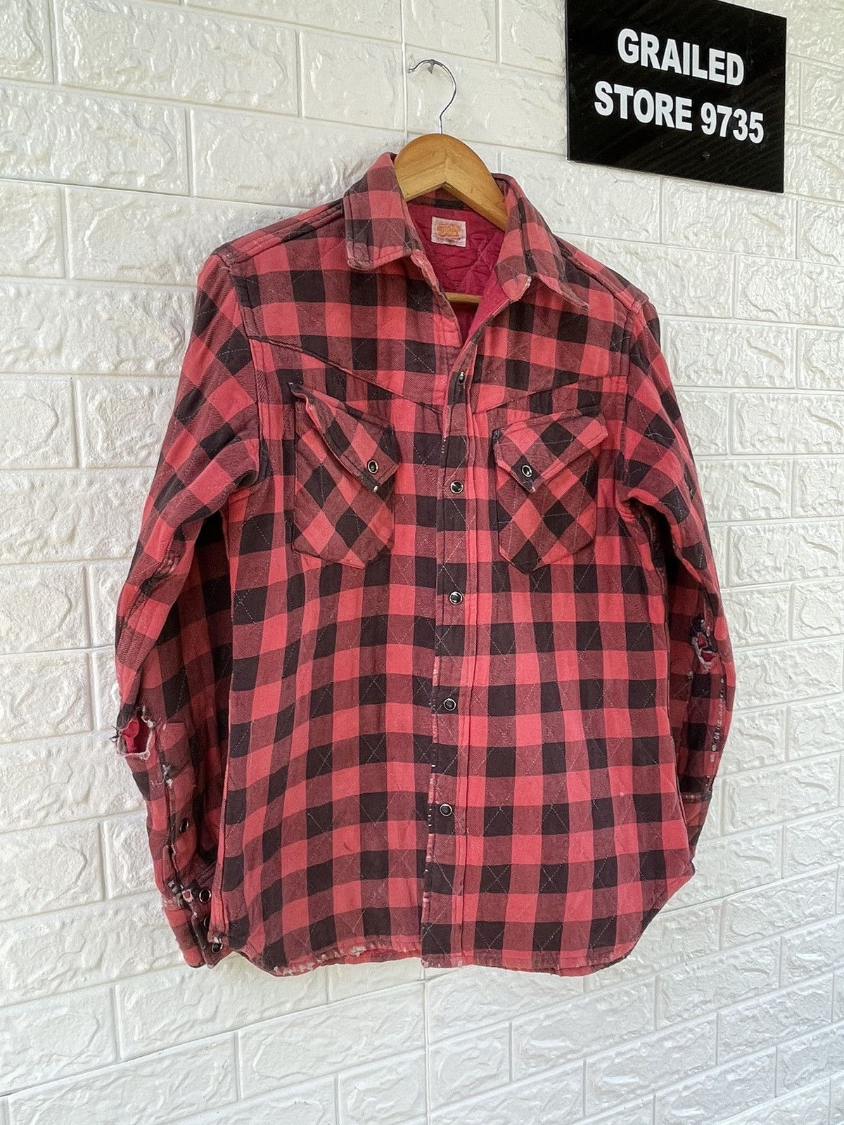 Japanese Brand Sugar Cane Buttom Up Flannel Size US M / EU 48-50 / 2 - 3 Thumbnail