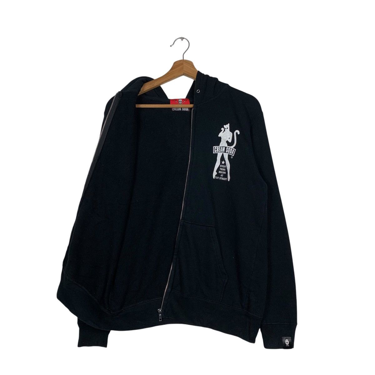 Japanese Brand Japanese Brand Cream Soda Devil Zipper Hoodie Size US M / EU 48-50 / 2 - 10 Thumbnail