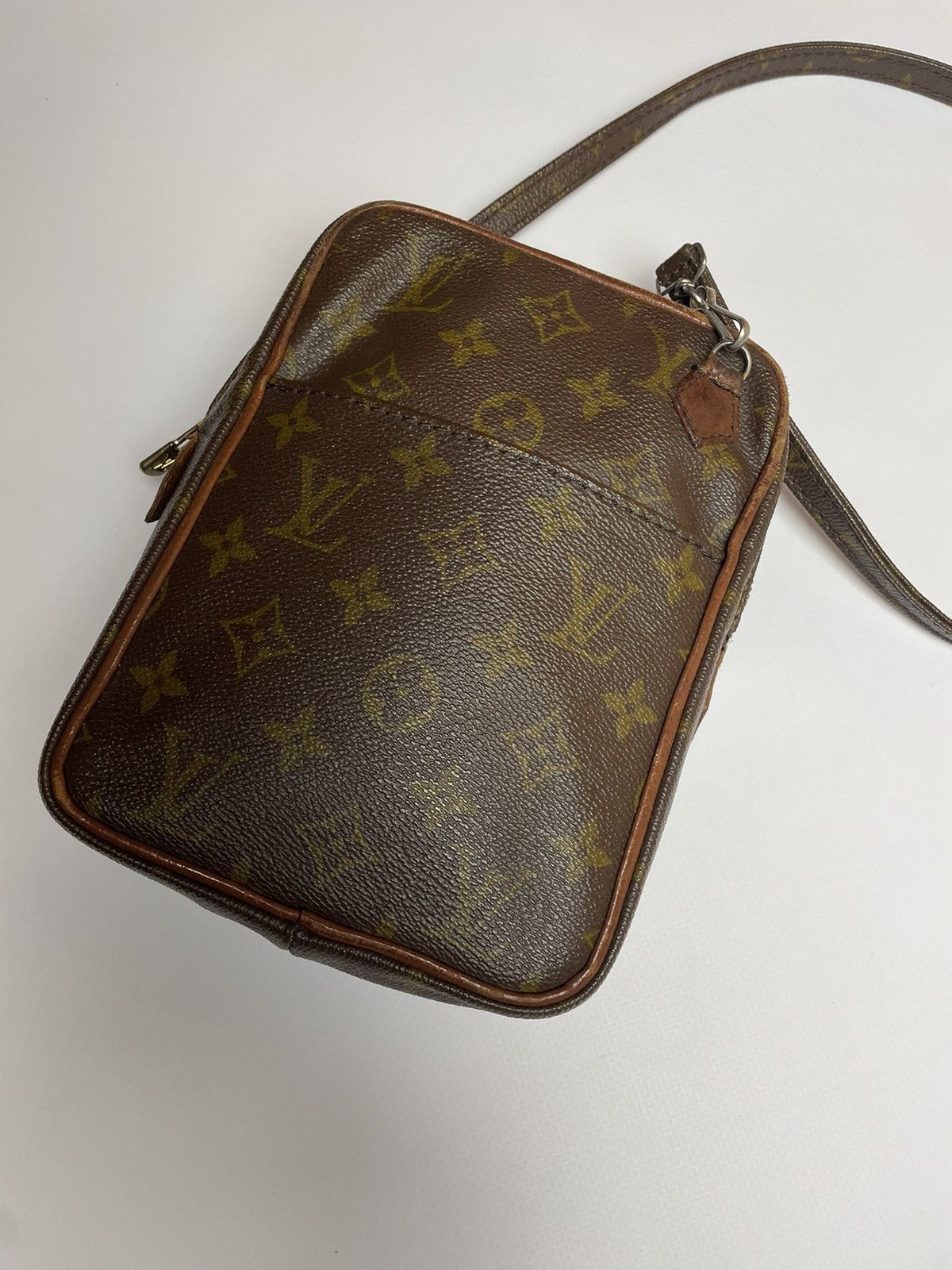 Louis Vuitton × Vintage Louis Vuitton Monogram Danube Messenger Brown Size ONE SIZE - 3 Thumbnail