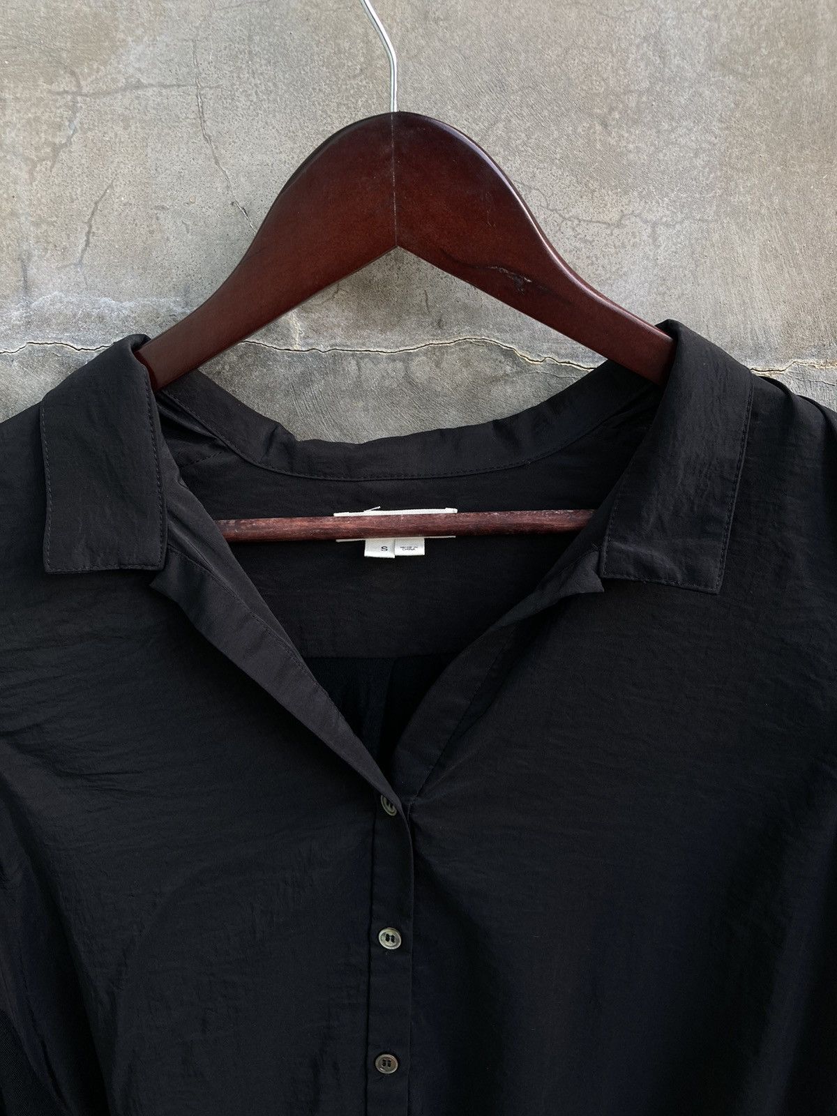 Helmut Lang Asymmetrical Buttoned Mini Dress / Shirt Size S / US 4 / IT 40 - 5 Thumbnail