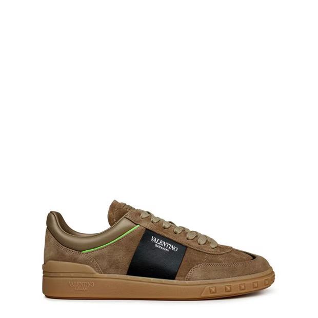 o1g2r1mq0824 Highline Low-Top Leather Trainers in Brown