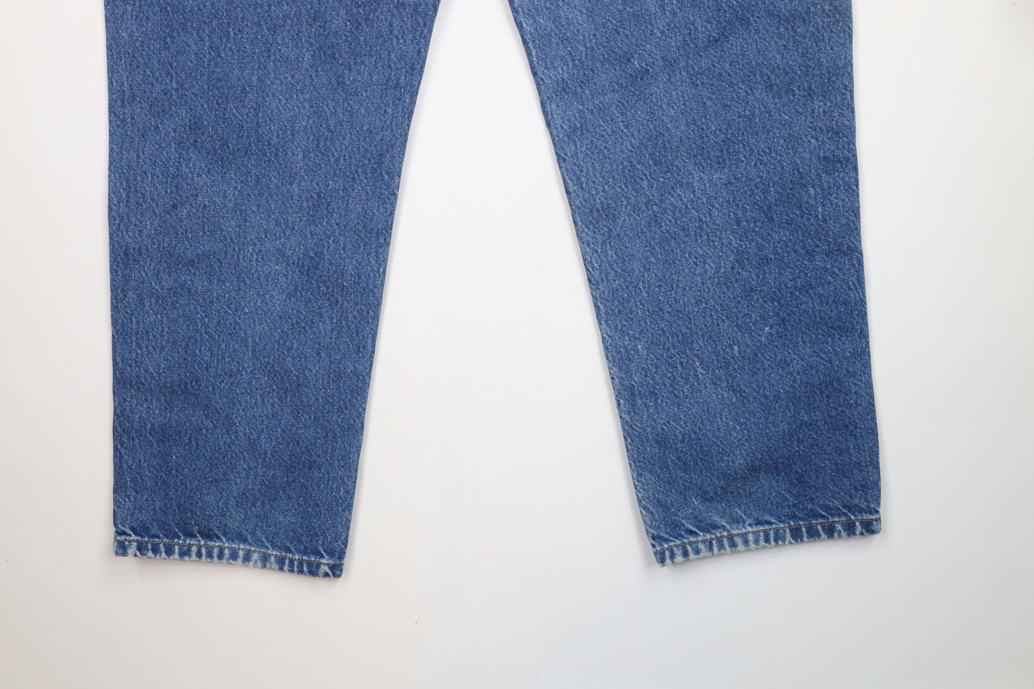 Carhartt × Vintage Vintage Carhartt Spell Out Traditional Fit Denim Jeans Blue Size US 42 / EU 58 - 12 Thumbnail