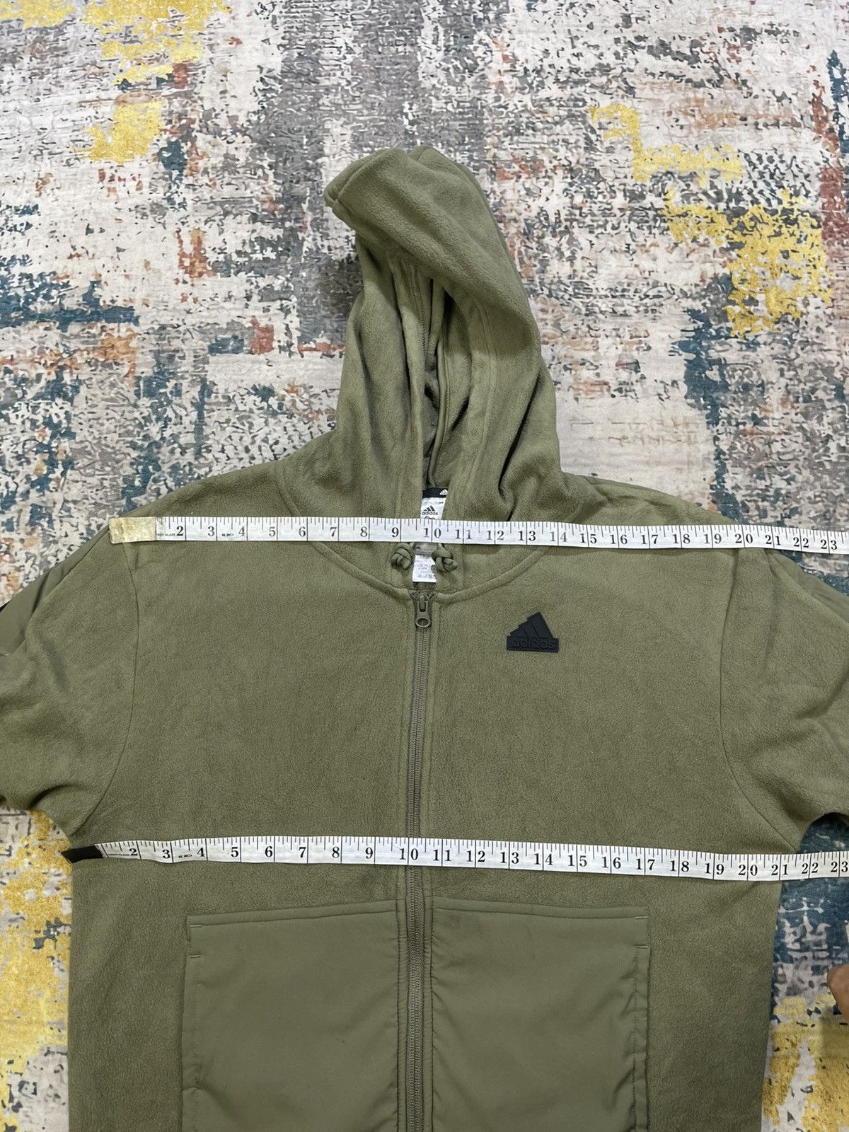 Adidas Adidas Future Icons 3 Stripes Zip Up Fleece Hoodies Size US S / EU 44-46 / 1 - 11 Thumbnail