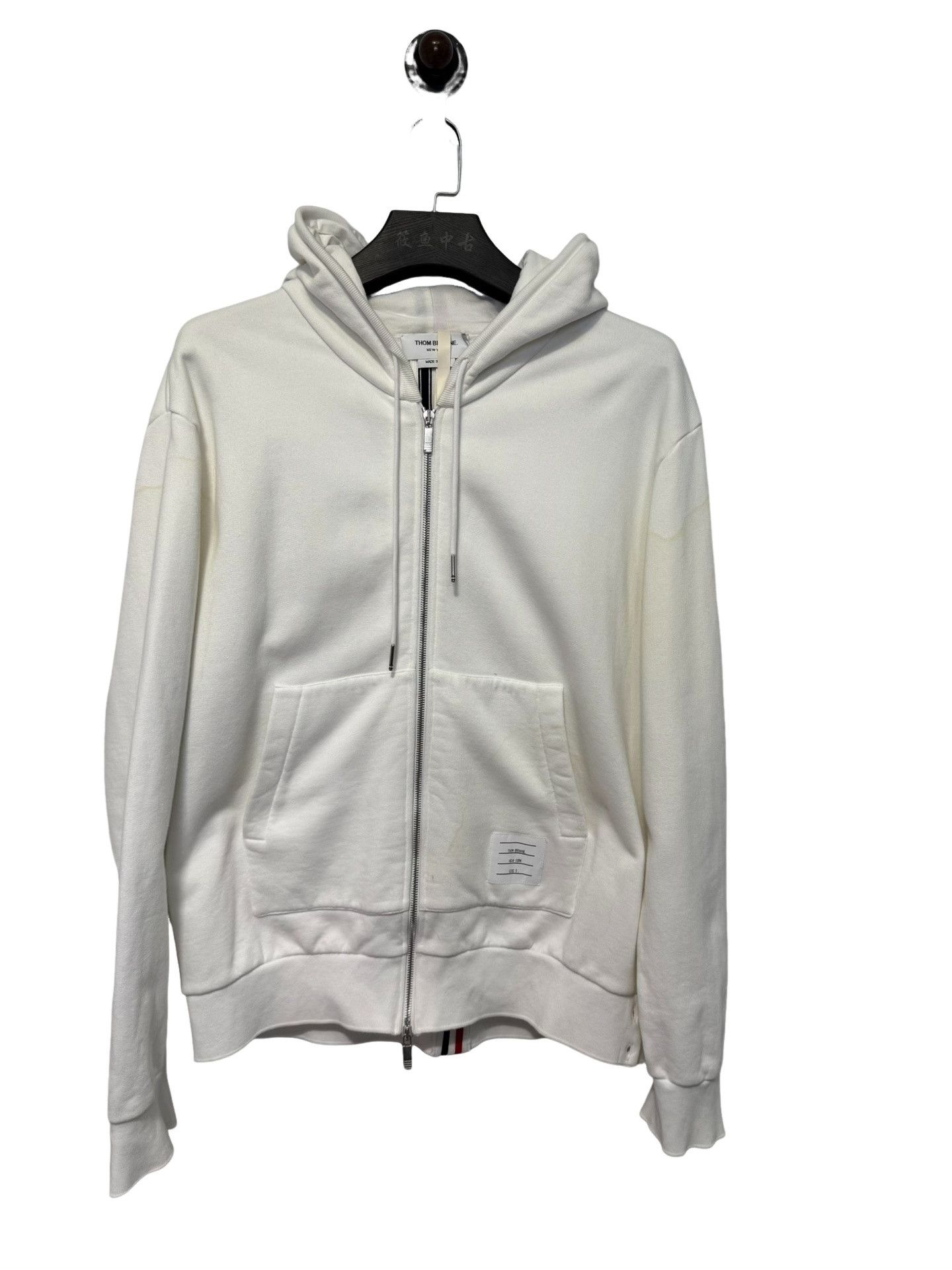 Thom Browne Thom Browne Signature Stripe Zip Hoodie Size 5 Size US XXL / EU 58 / 5 - 1 Thumbnail