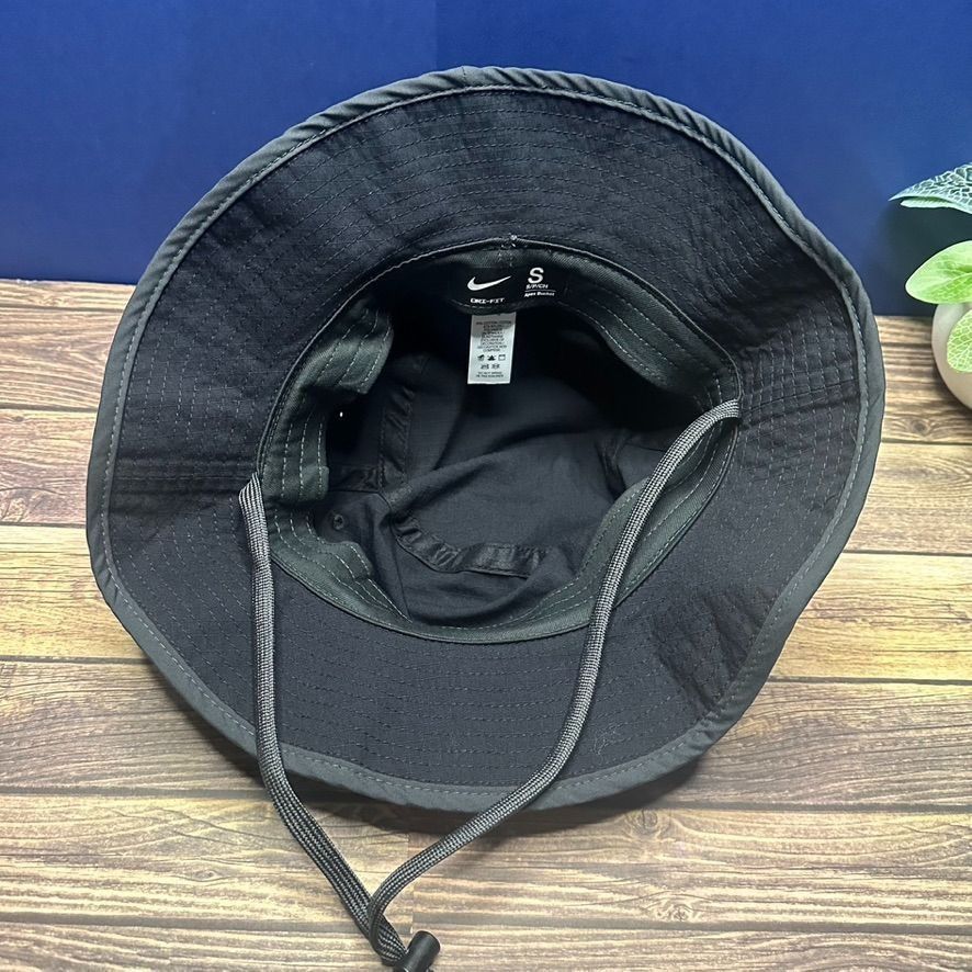 Nike Nike Dri-FIT Apex Bucket Hat NWT Size Small (Black) Unisex Size ONE SIZE - 3 Thumbnail