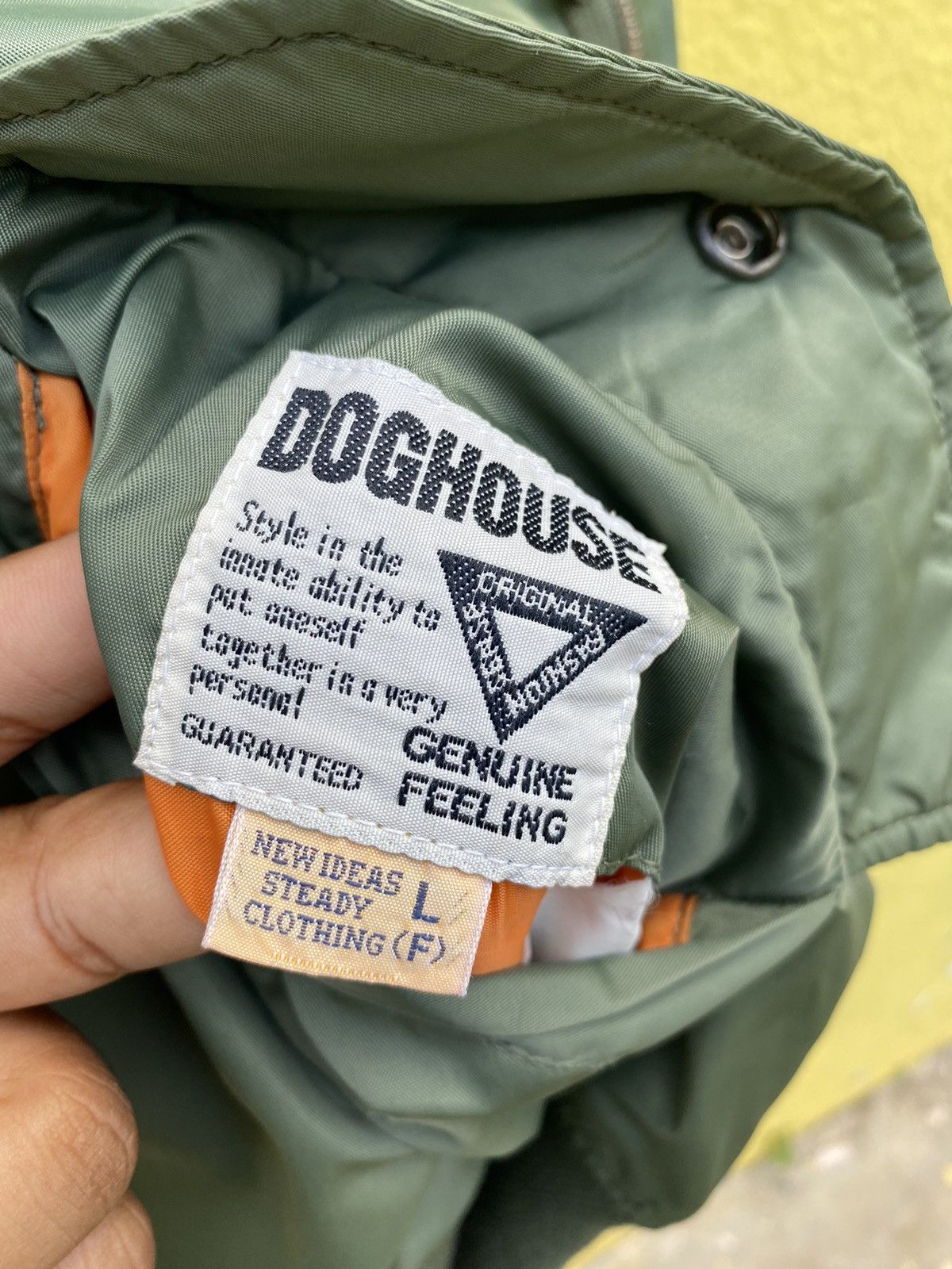 Vintage Vintage Doghouse flight bomber jacket Size US L / EU 52-54 / 3 - 12 Thumbnail