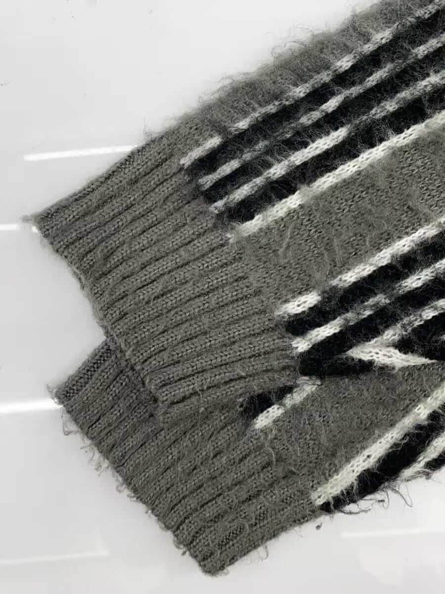 Avirex Avirex Stripe Mohair Like Cardig Acrylic Cardigan Green Size US L / EU 52-54 / 3 - 6 Thumbnail