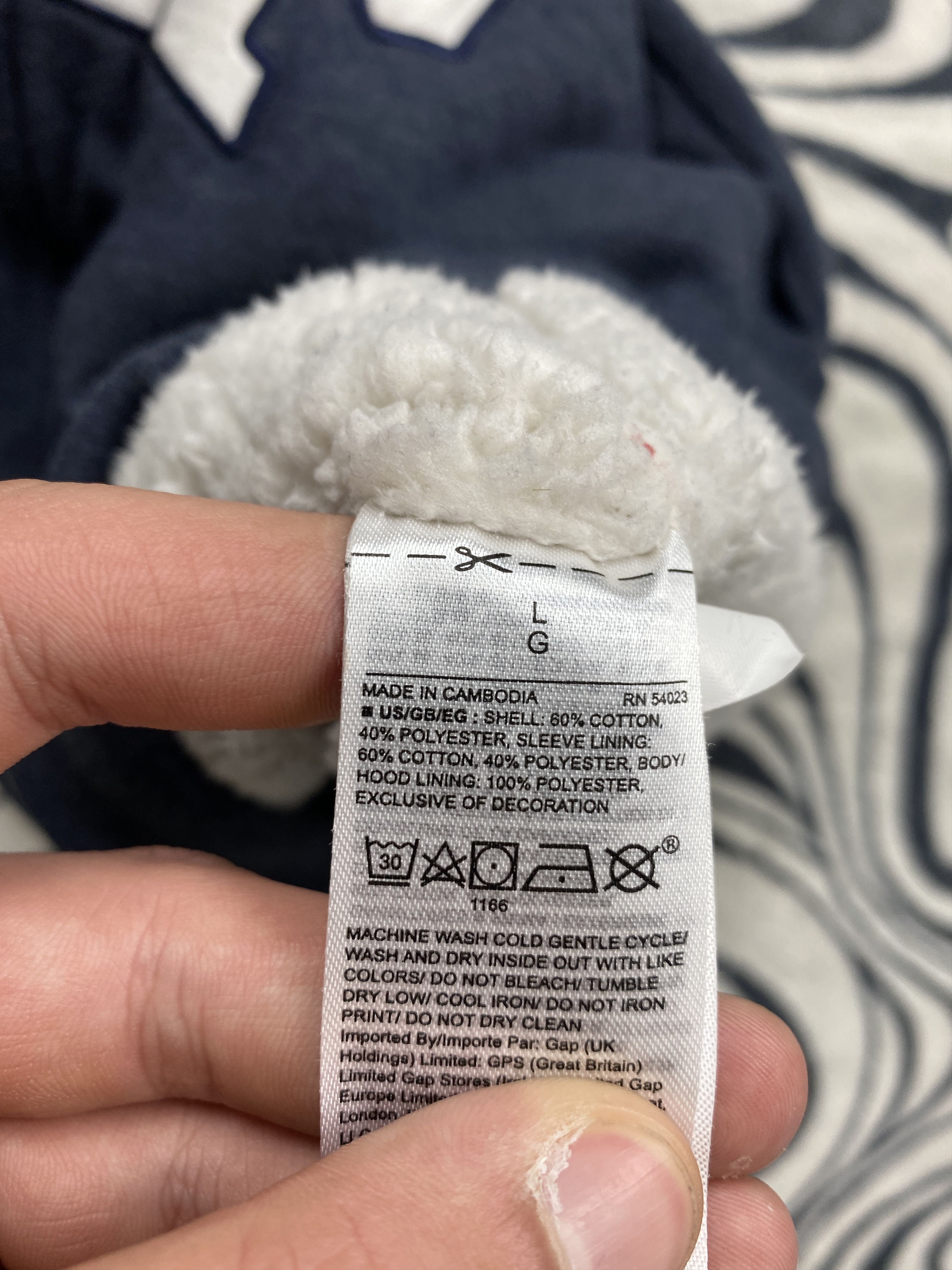 Gap Gap Vintage Zip Hoodie Sherpa Size US L / EU 52-54 / 3 - 5 Thumbnail