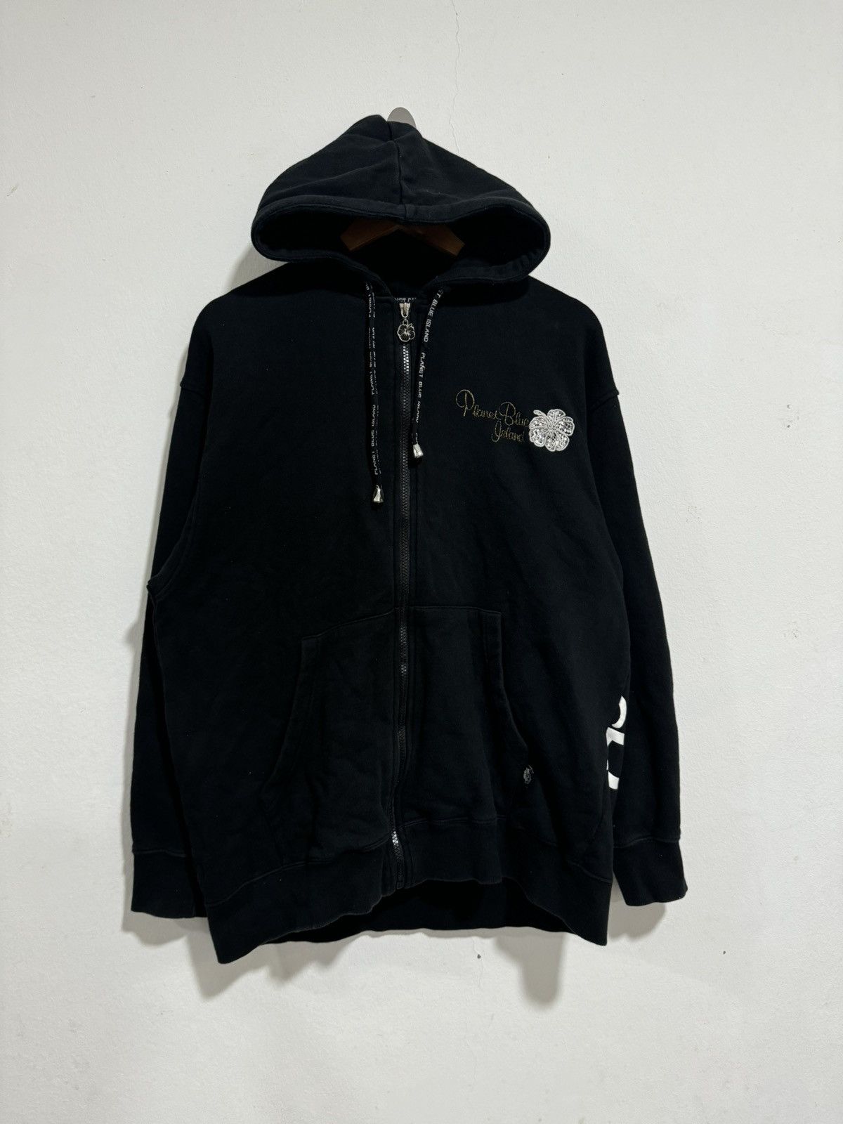Japanese Brand × Vintage Vintage Planet Blue Island Hoodie Size US L / EU 52-54 / 3 - 4 Thumbnail