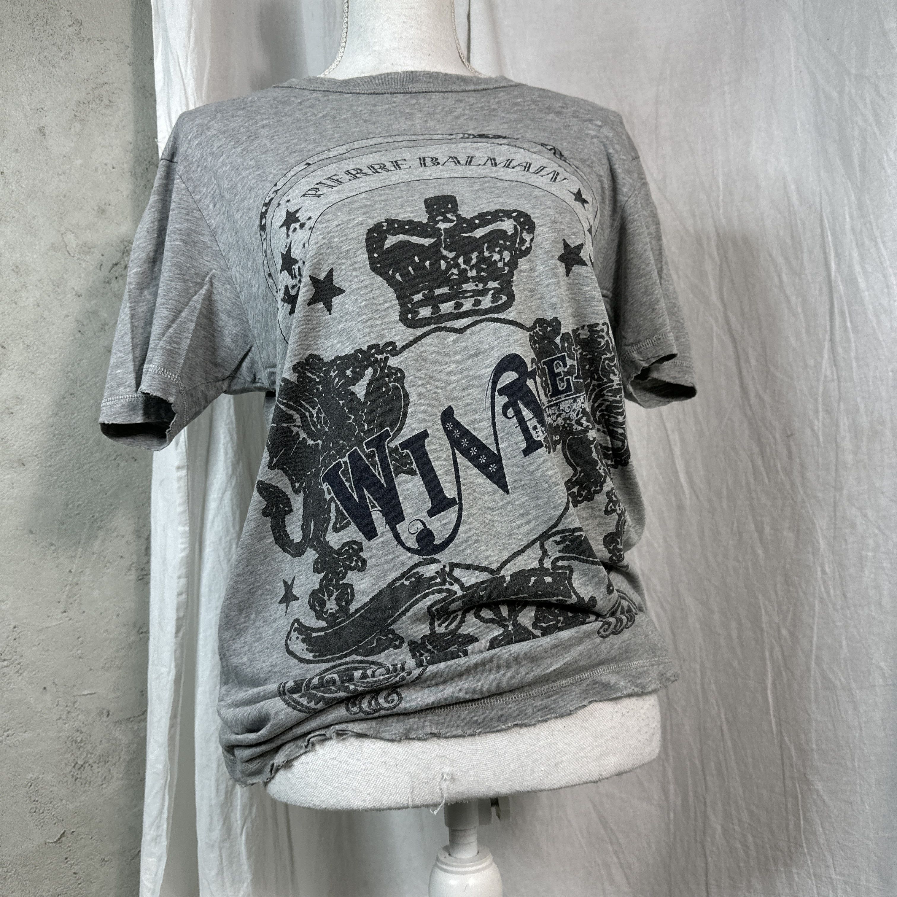 Balmain × Vintage Vintage Balmain T-shirt Size US S / EU 44-46 / 1 - 5 Thumbnail