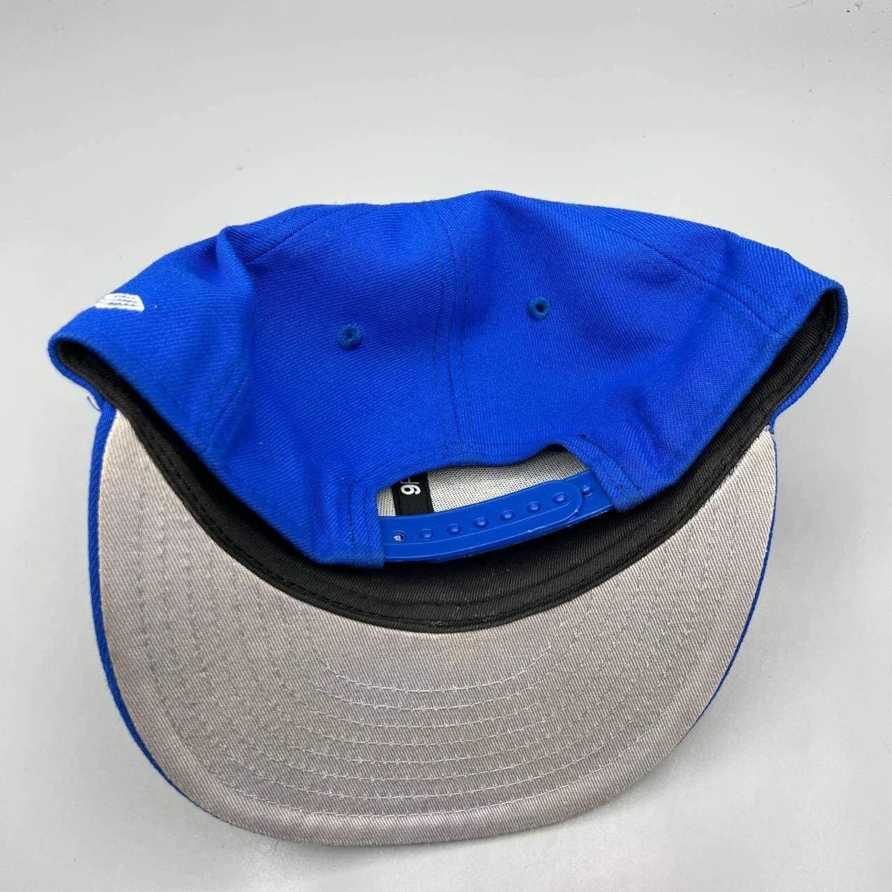 New Era Los Angeles LA Rams Hat Men Blue Gray Embroidered Snap Back Size ONE SIZE - 3 Thumbnail