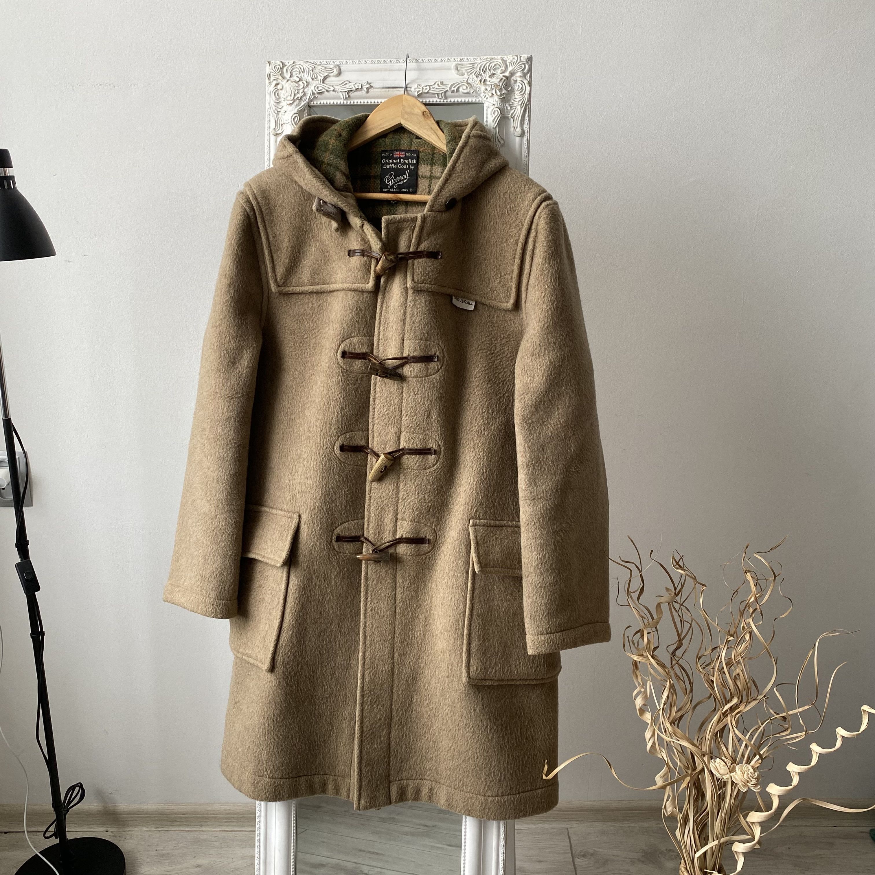 Vintage 80s Gloverall duffle coat Overcoat British Style