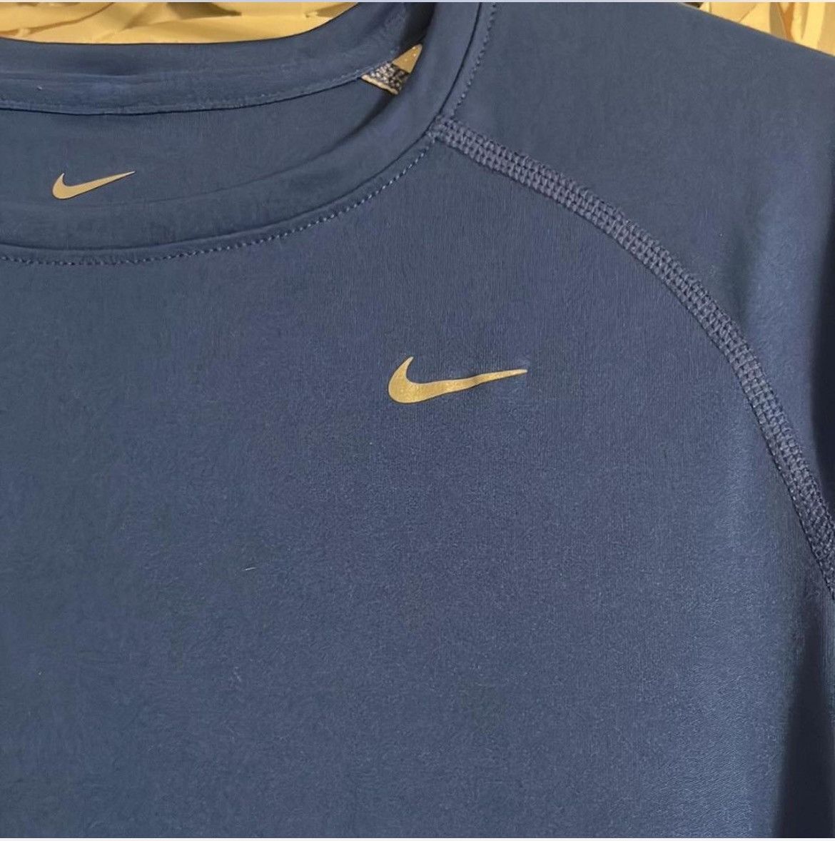 Nike Nike dri-fit long sleeve running shirt Size US M / EU 48-50 / 2 - 3 Thumbnail