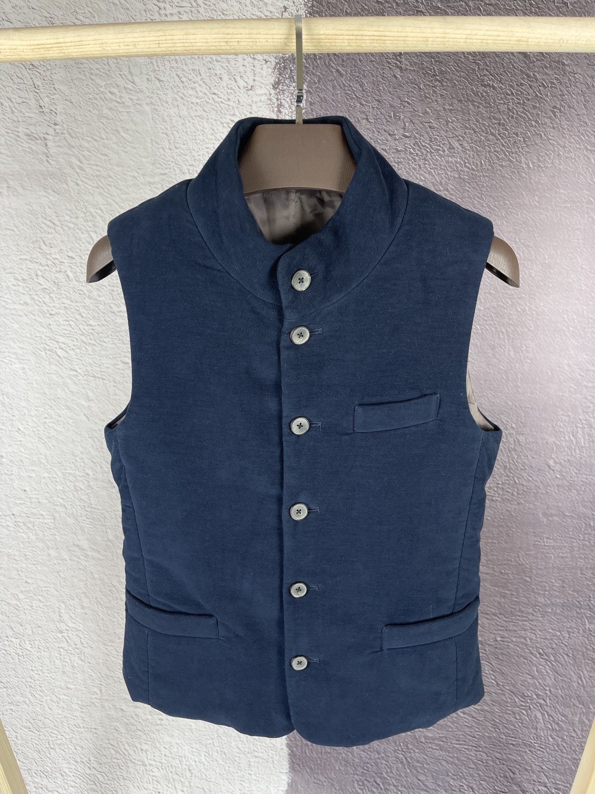 Suitsupply SUITSUPPLY Vest Subalpino Padded Waistcoat cotton Gilet Suit Size US S / EU 44-46 / 1 - 3 Thumbnail