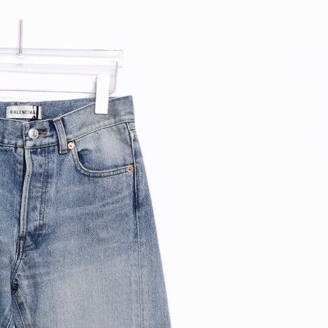 Balenciaga Balenciaga Straight Leg Jeans K26WX Size US 26 / EU 42 - 3 Thumbnail